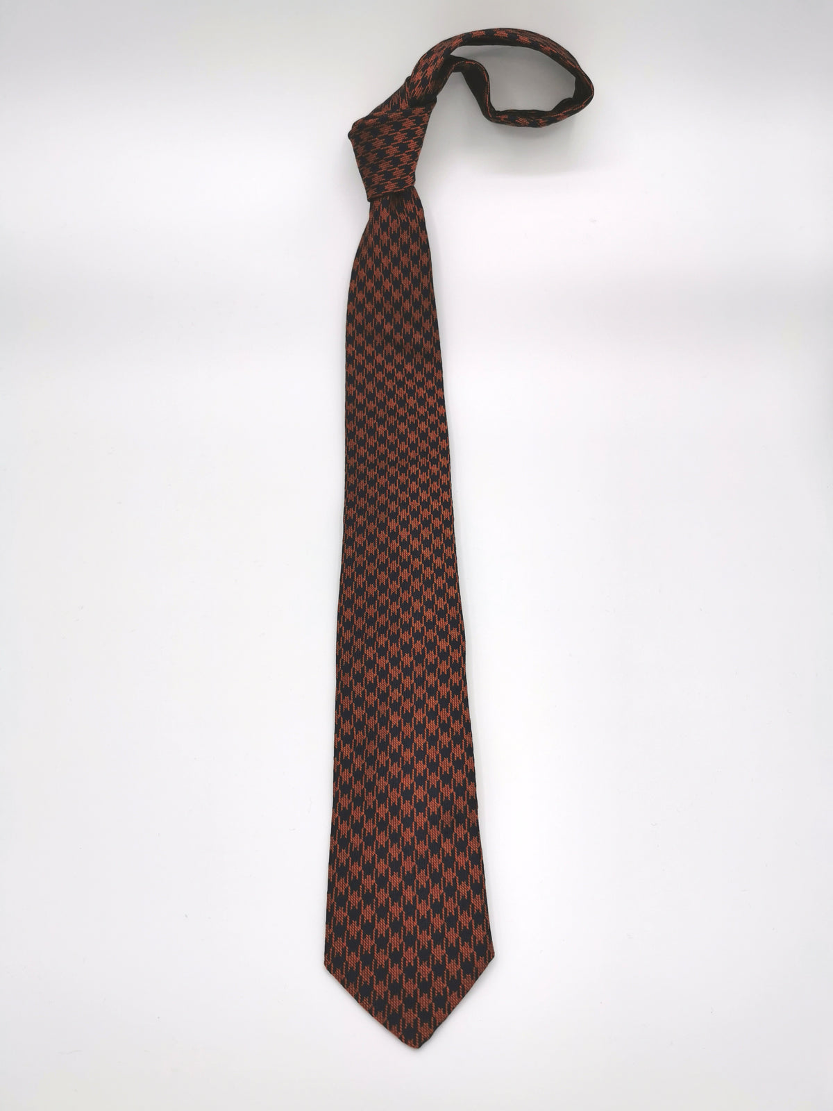 Ferala Houndstooth Silk Tie