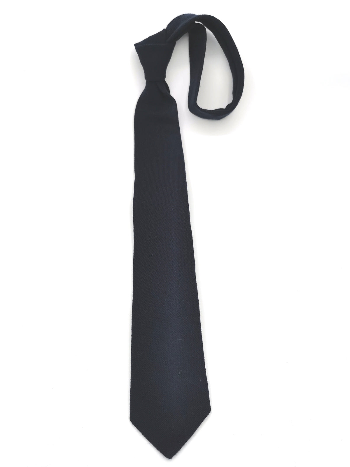 Ferala tie in navy blue cashmere