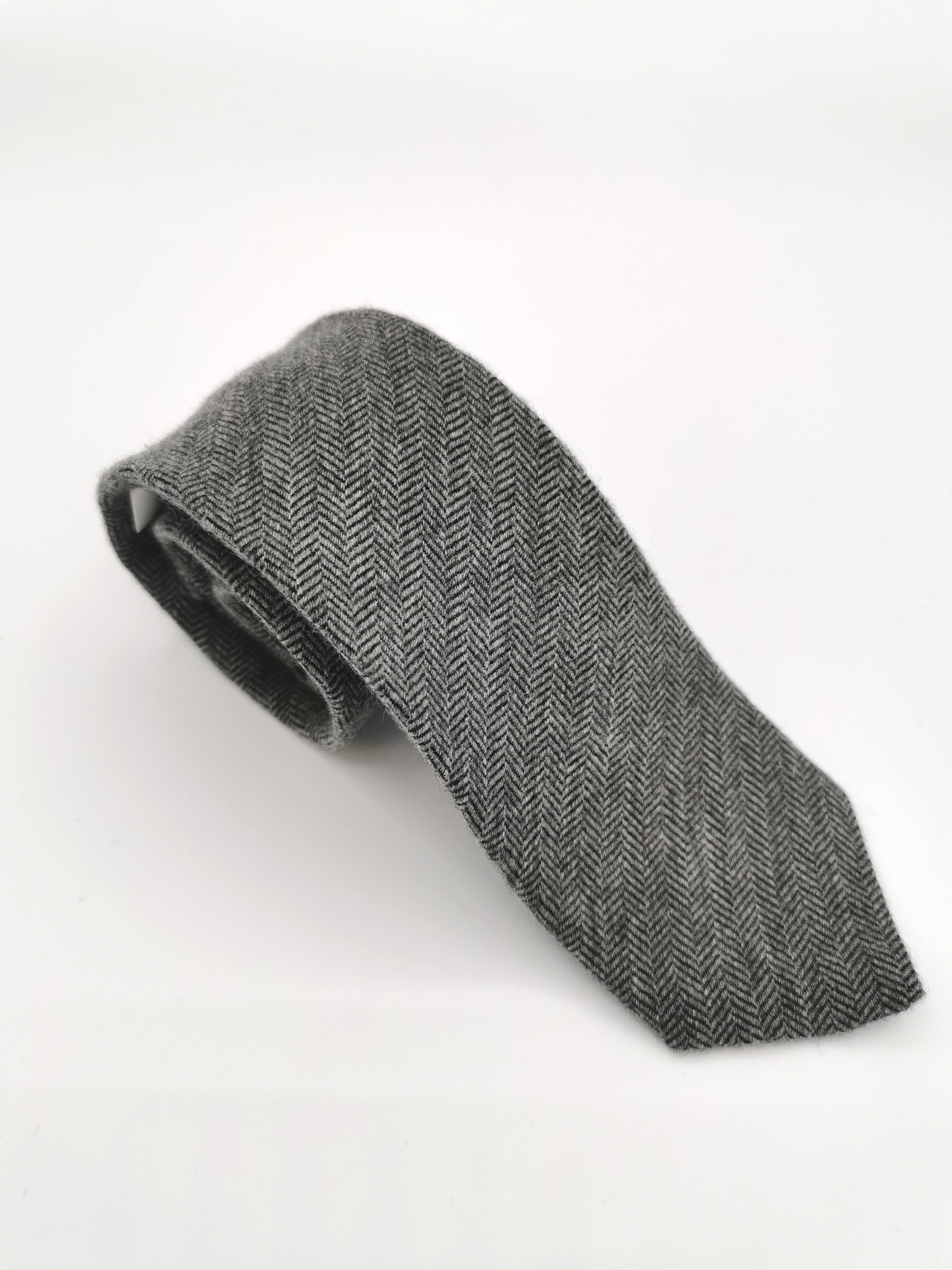 Ferala Gray Cashmere Tie