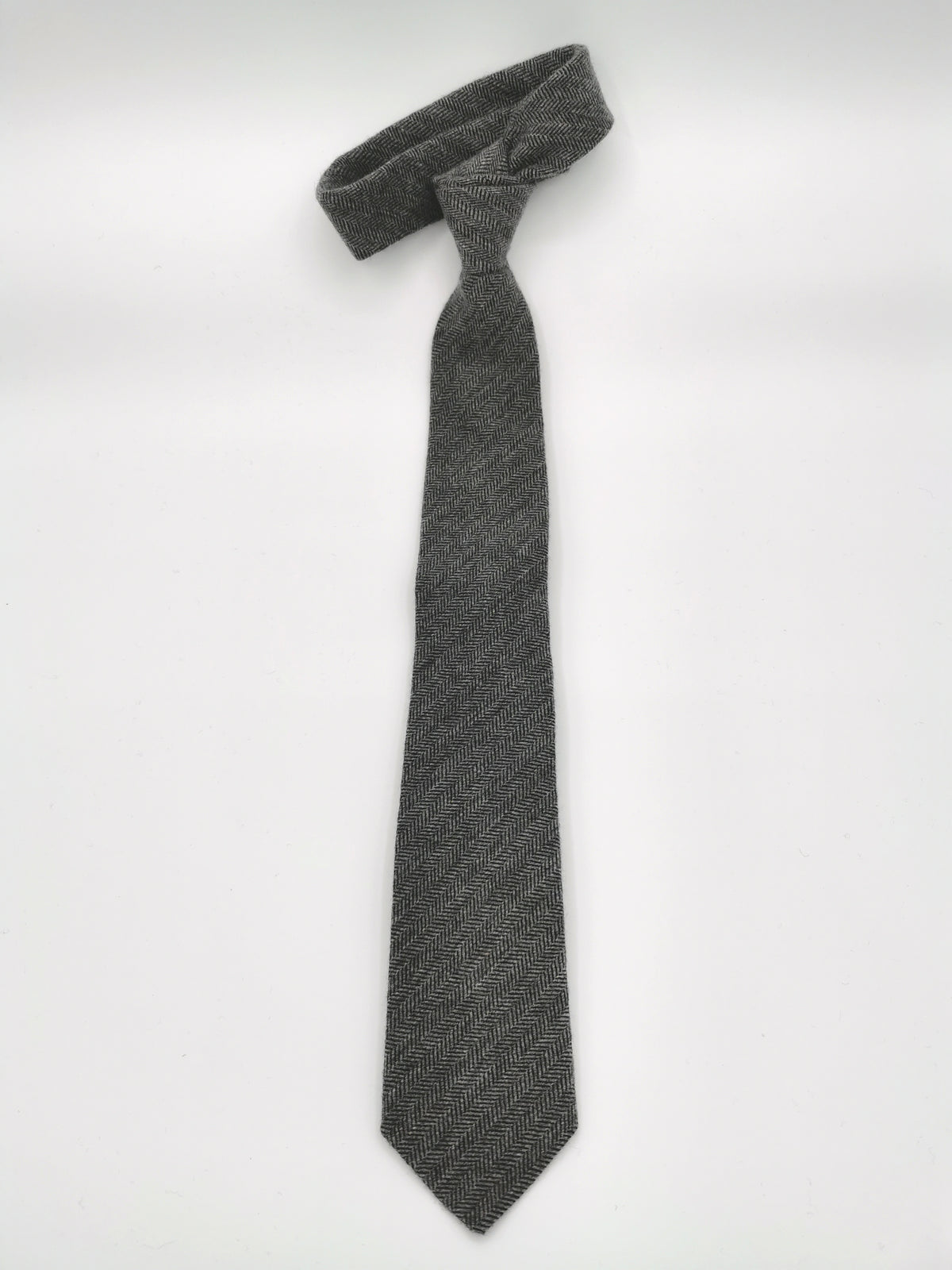 Ferala Gray Cashmere Tie