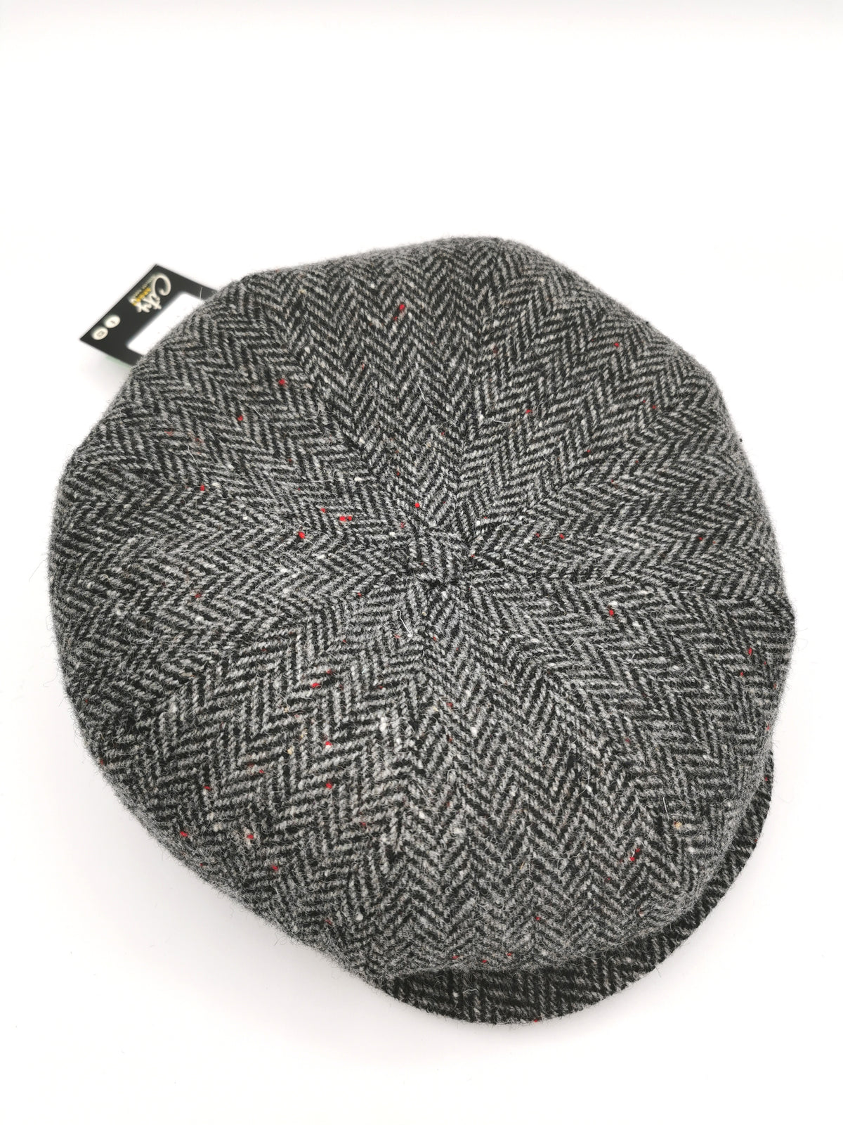 CITY SPORT CAP IN GREY TWEED