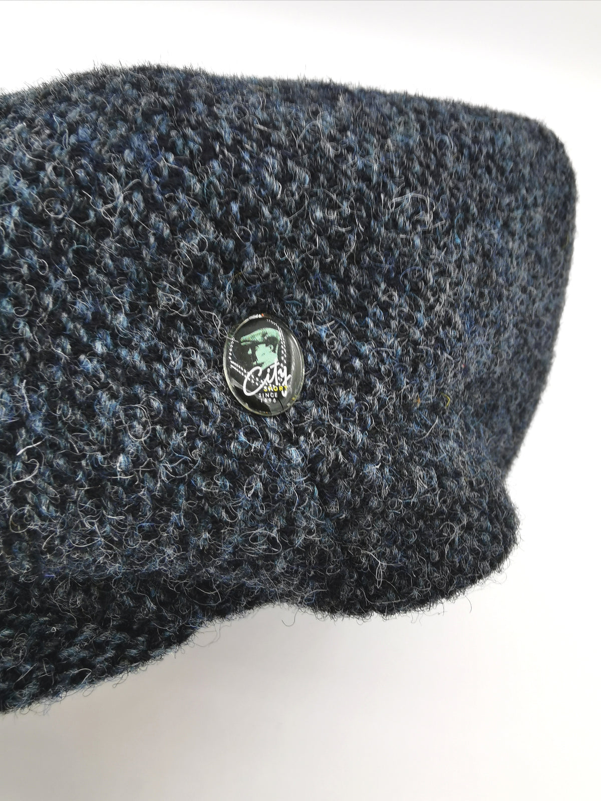CITY SPORT CAP IN BLUE TWEED