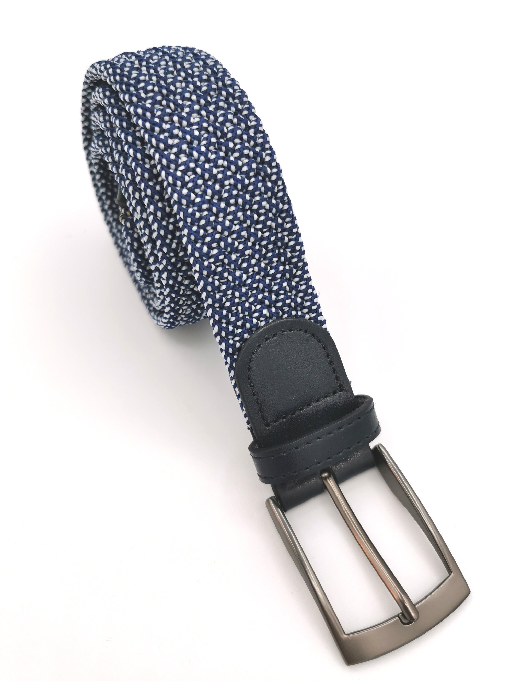 Ceinture tressée faux unie