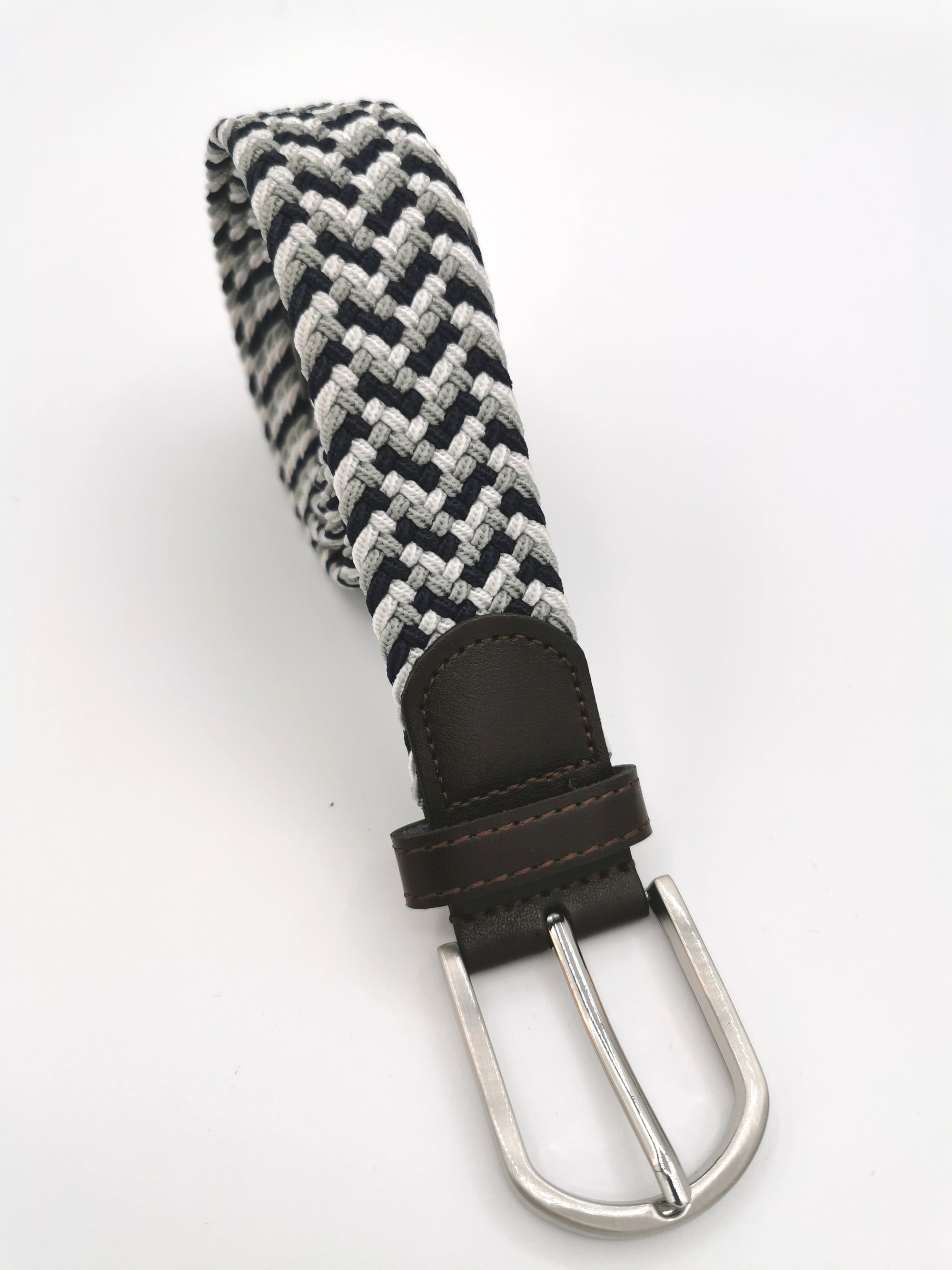 HERRINGBONE BRAIDED BELT