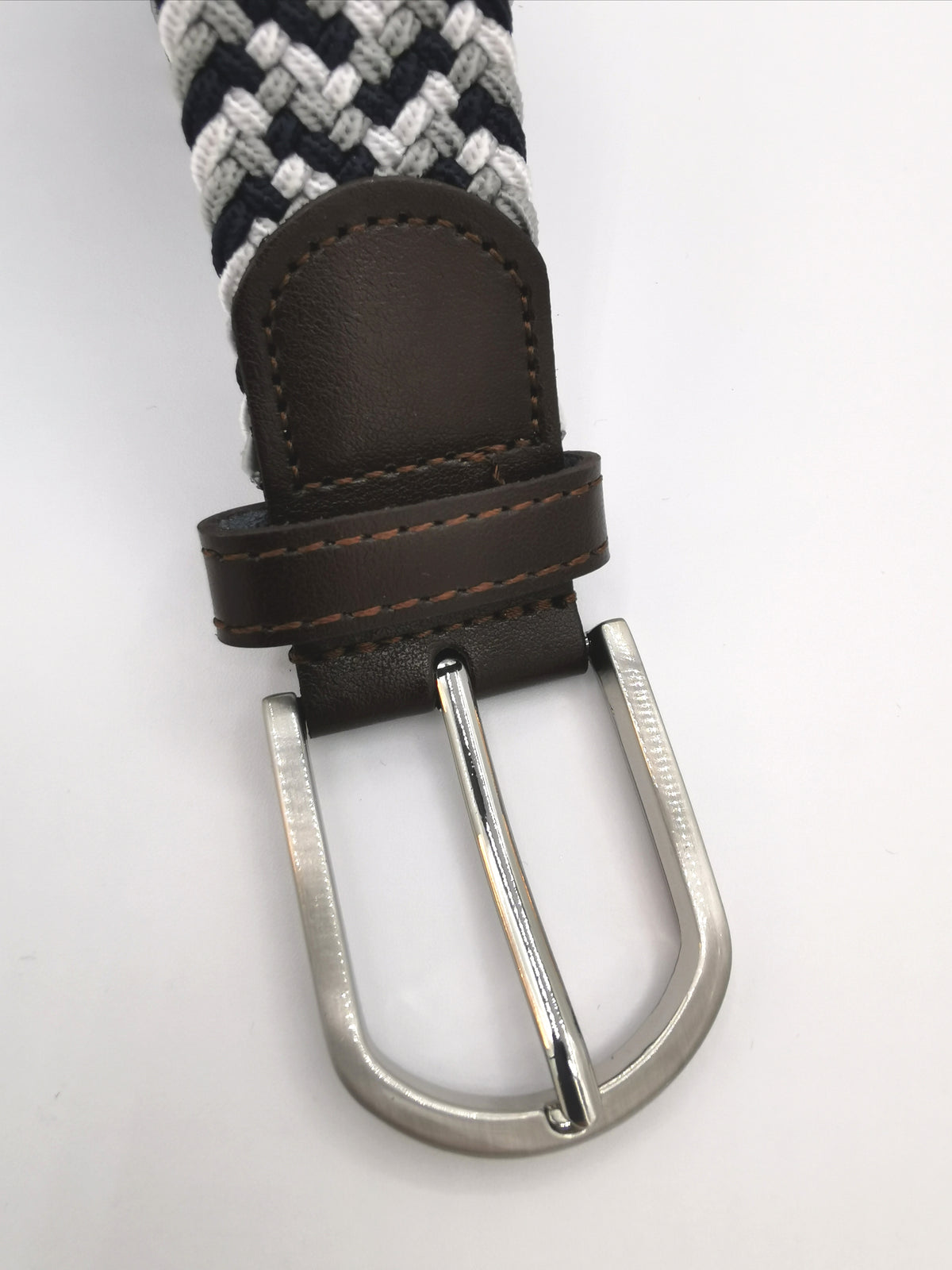 HERRINGBONE BRAIDED BELT