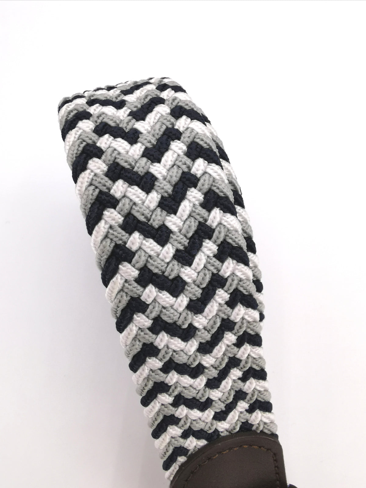 HERRINGBONE BRAIDED BELT