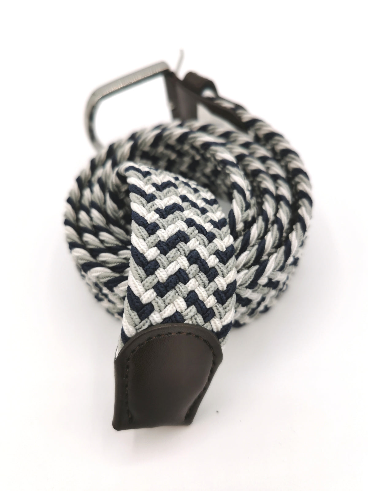 HERRINGBONE BRAIDED BELT