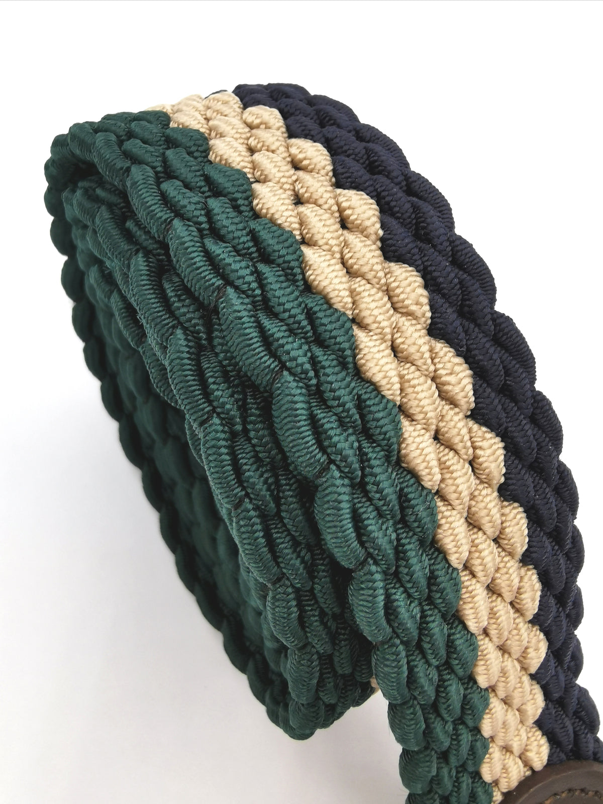 TRICOLOR BRAIDED BELT