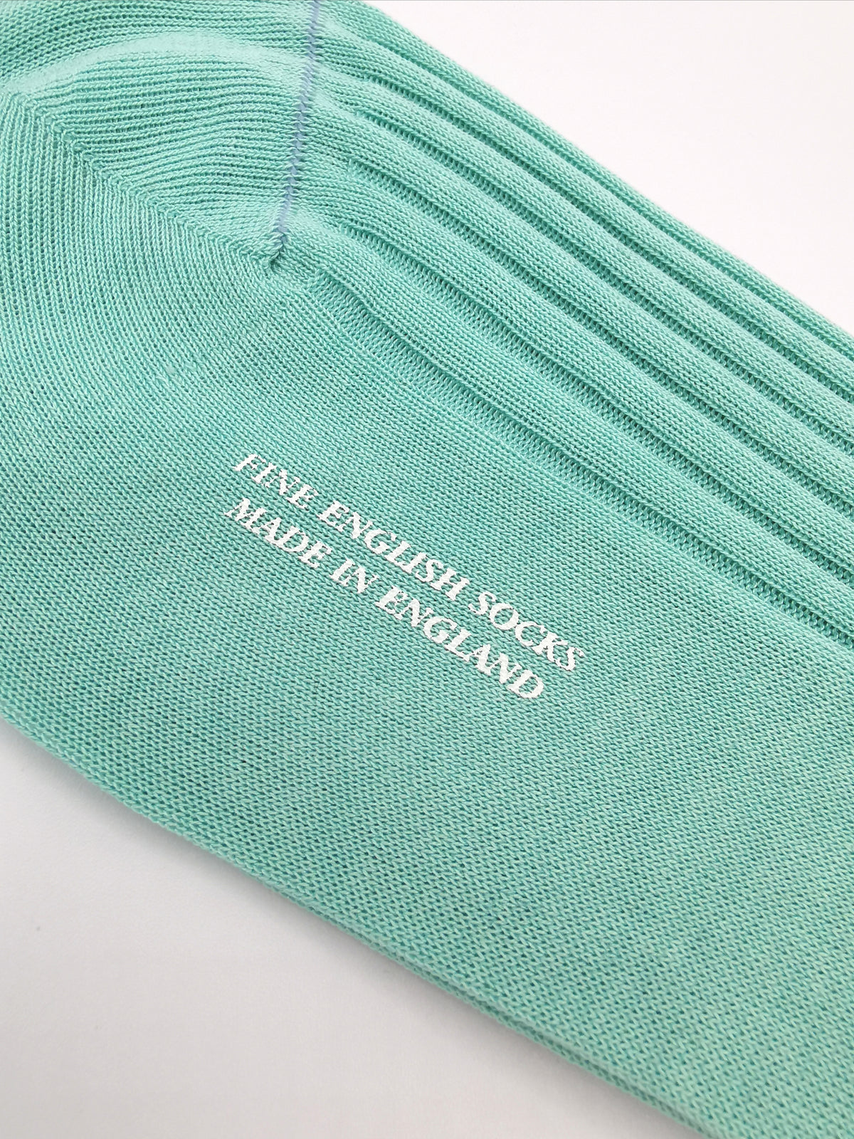 Mint Lisle Pantherella socks