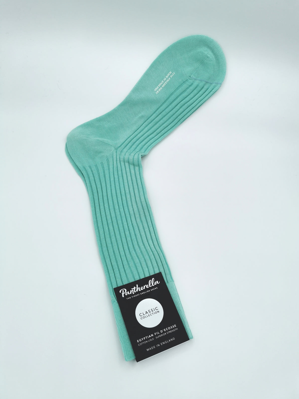 Mint Lisle Pantherella socks