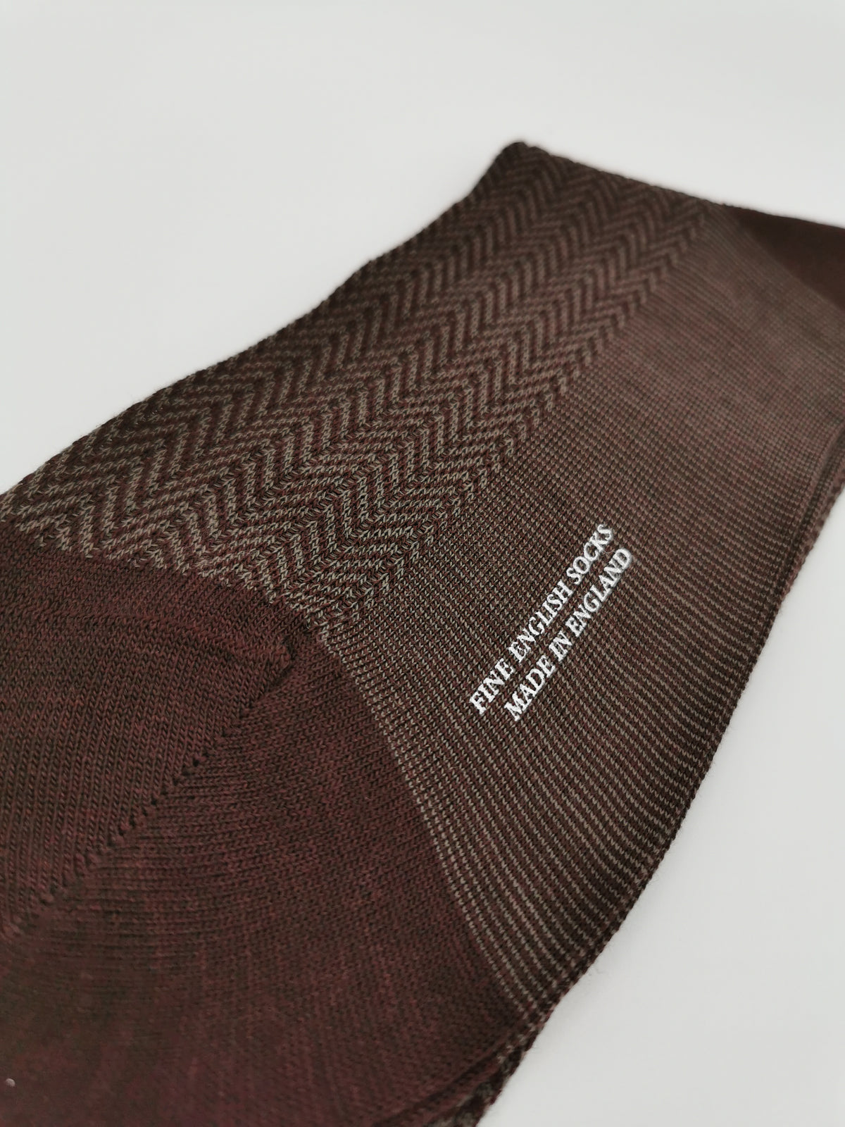 Pantherella Fine Merino Wool herringbone socks