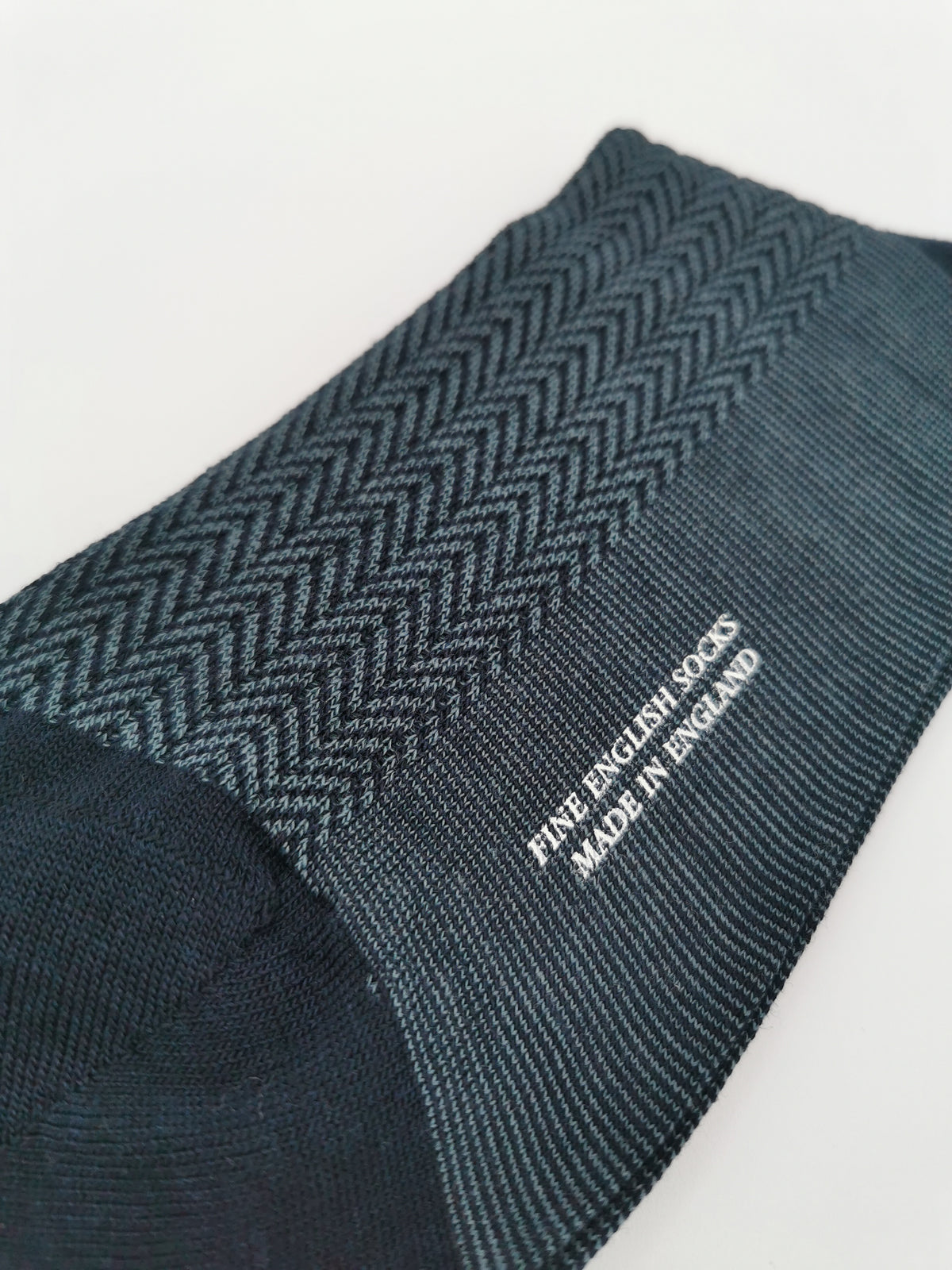 Pantherella Fine Merino Wool herringbone socks