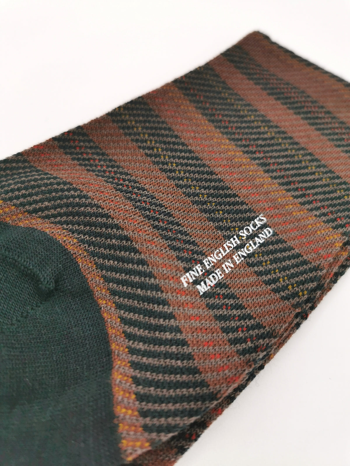 Pantherella Fine Merino Wool socks with horizontal stripes pattern