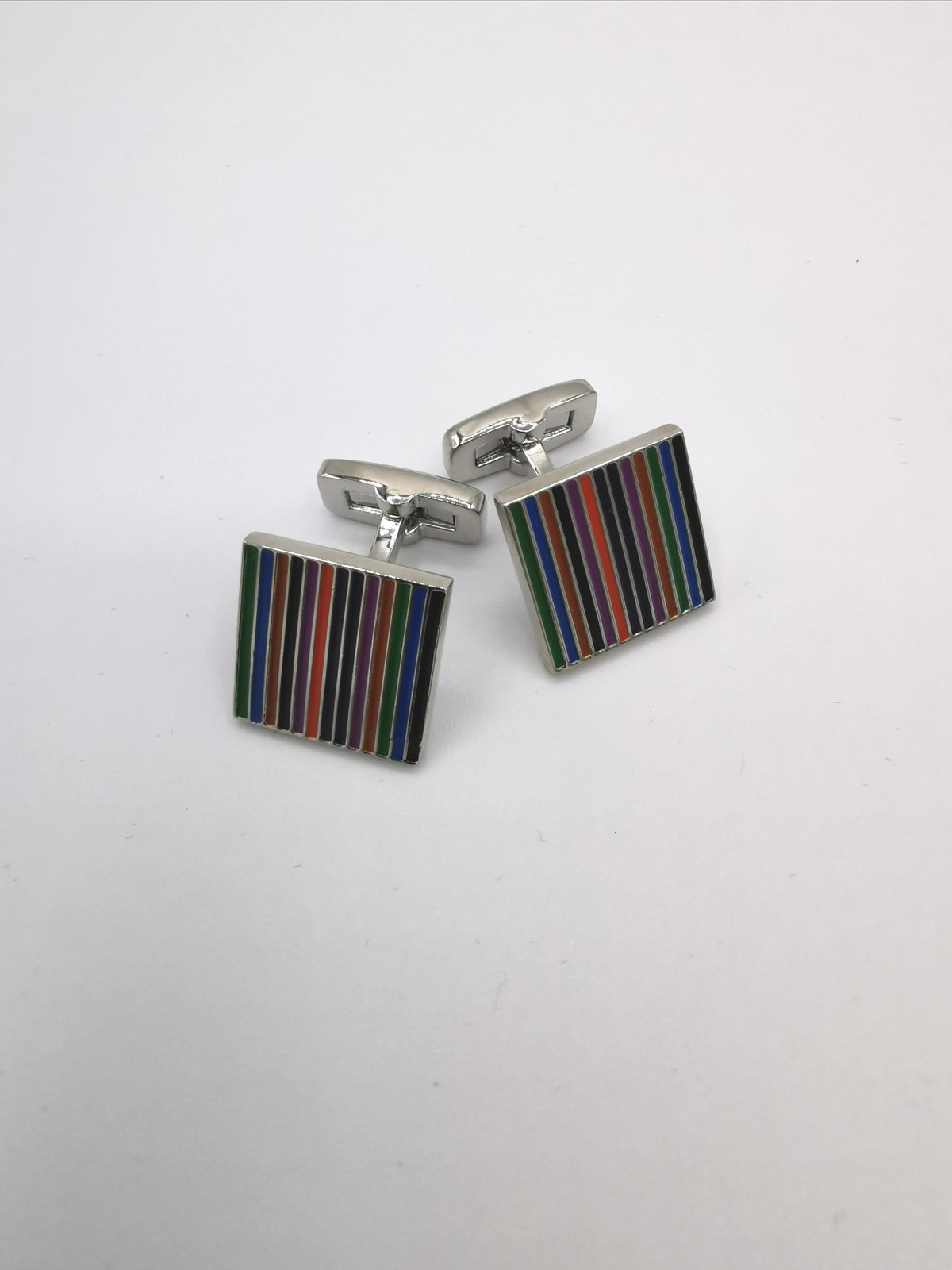 &lt;p&gt;Rainbow cufflinks&lt;/p&gt;