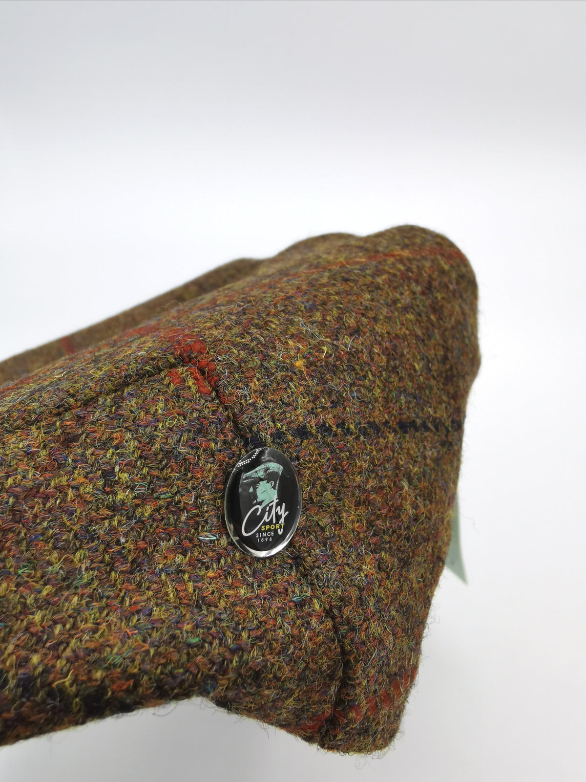 CITY SPORT CAP IN BROWN TWEED