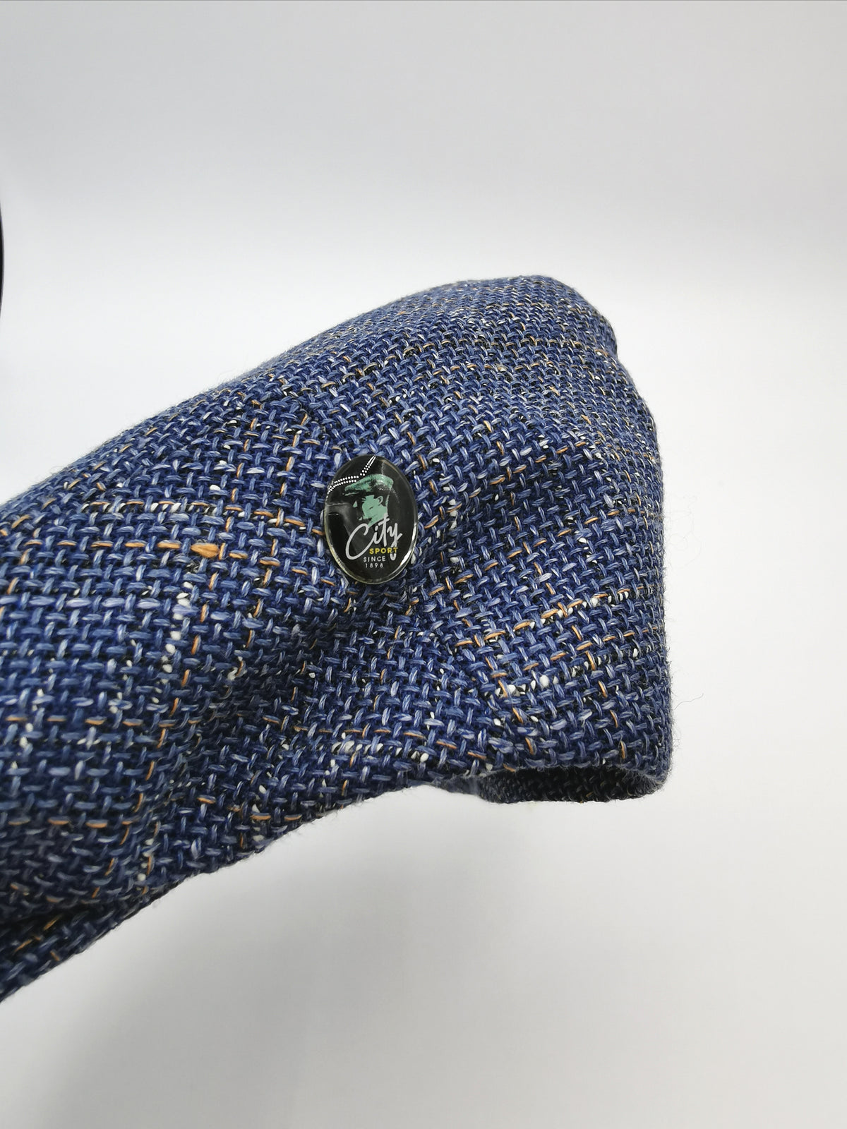 CITY SPORT CAP BLUE TEXTURED