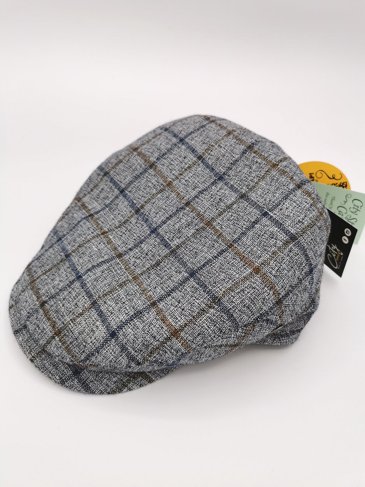 CITY SPORT BLUE CHECKED CAP