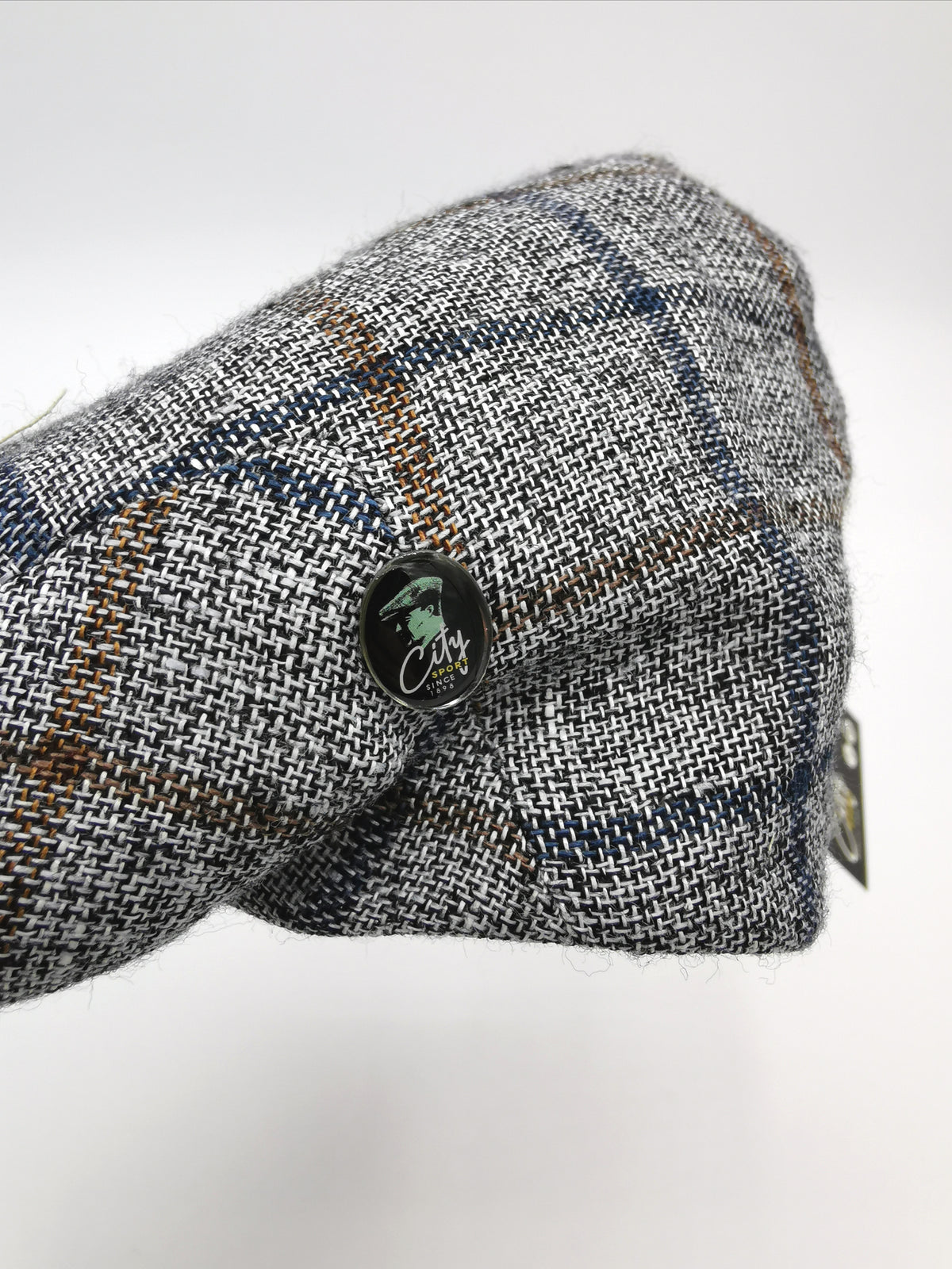 CITY SPORT BLUE CHECKED CAP