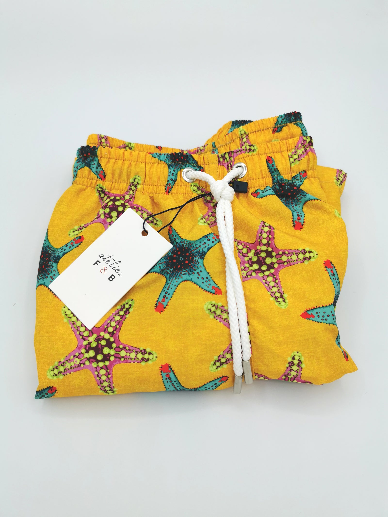 F&amp;B WORKSHOP STARFISH SWIMMING SHORTS