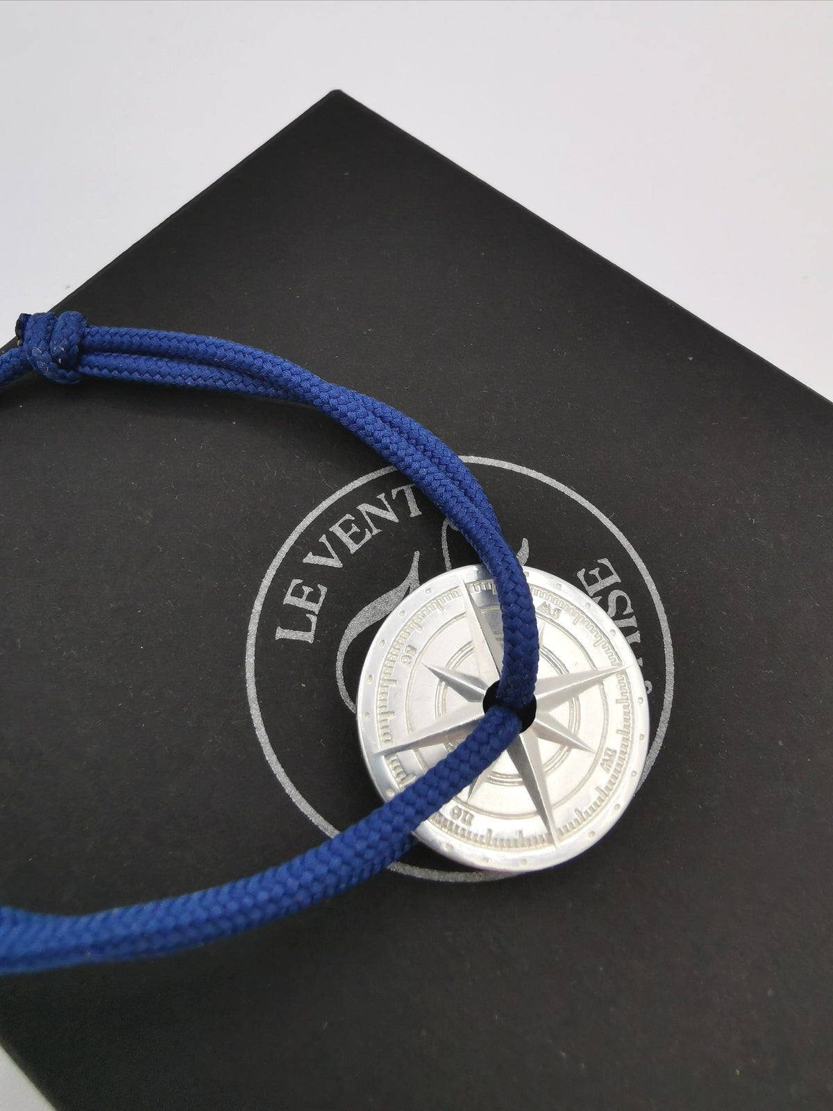 BRACELET LE VENT À LA FRANÇAISE &quot;ARGENT 925°&quot; BLUE