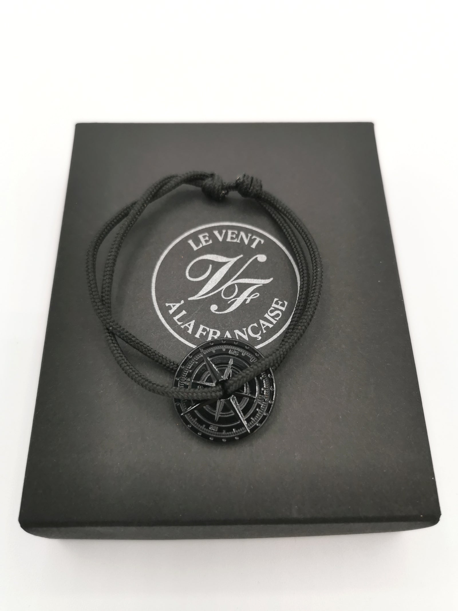 BRACELET LE VENT À LA FRANÇAISE "NOIR ASPHALT" BLACK