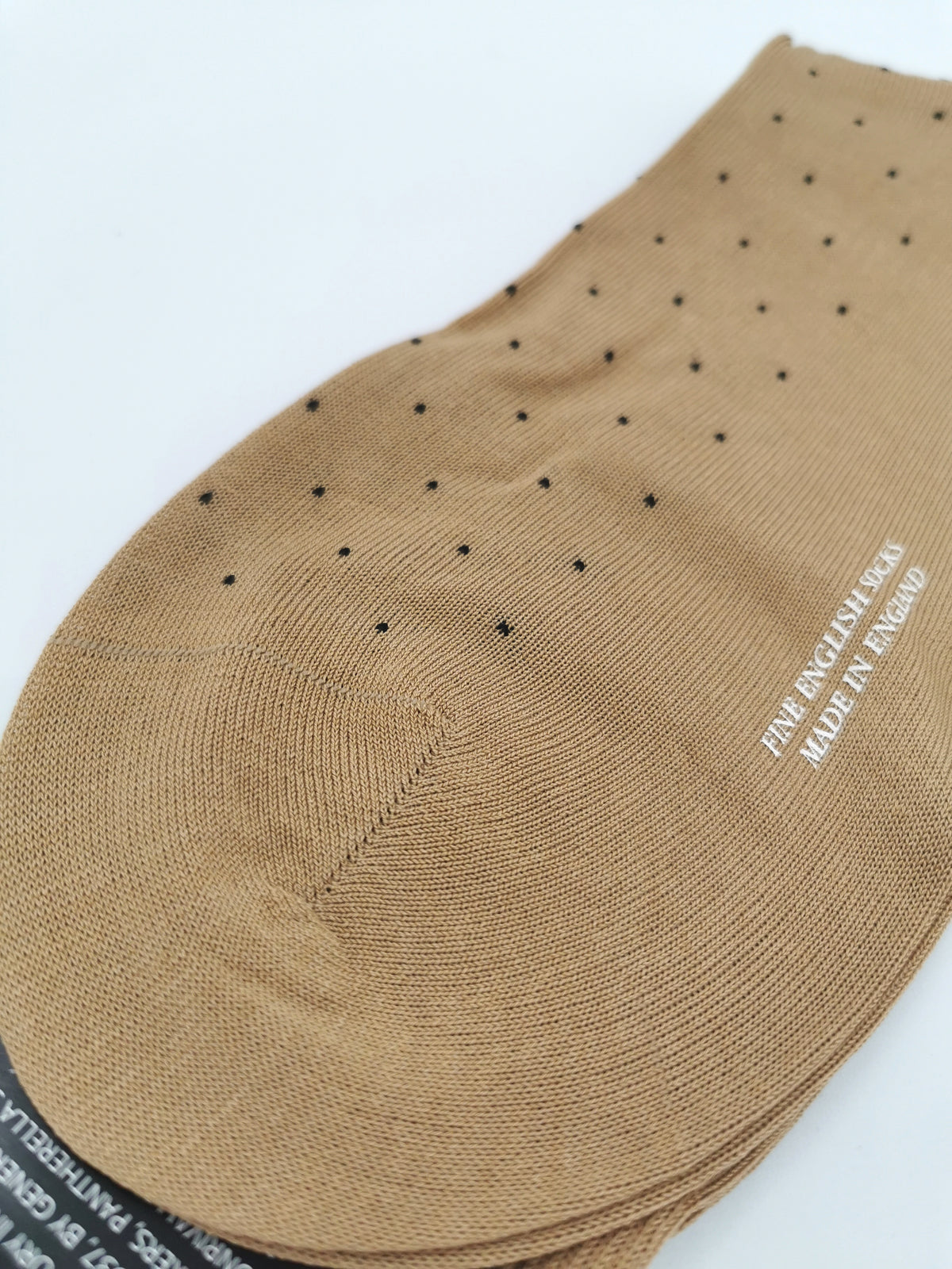 Pantherella cotton socks in khaki color