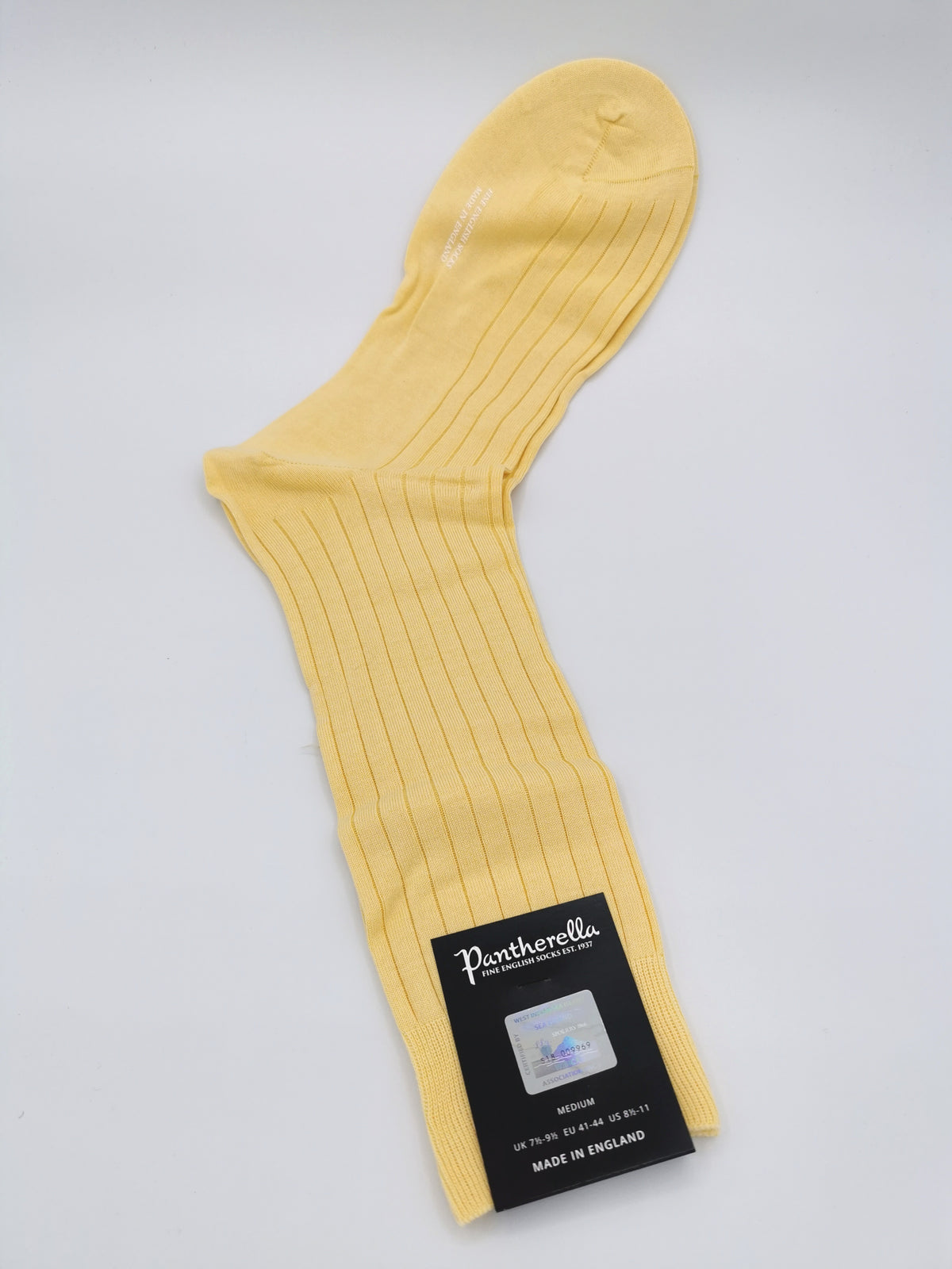 Sea Island Cotton Pantherella Socks in Chamois