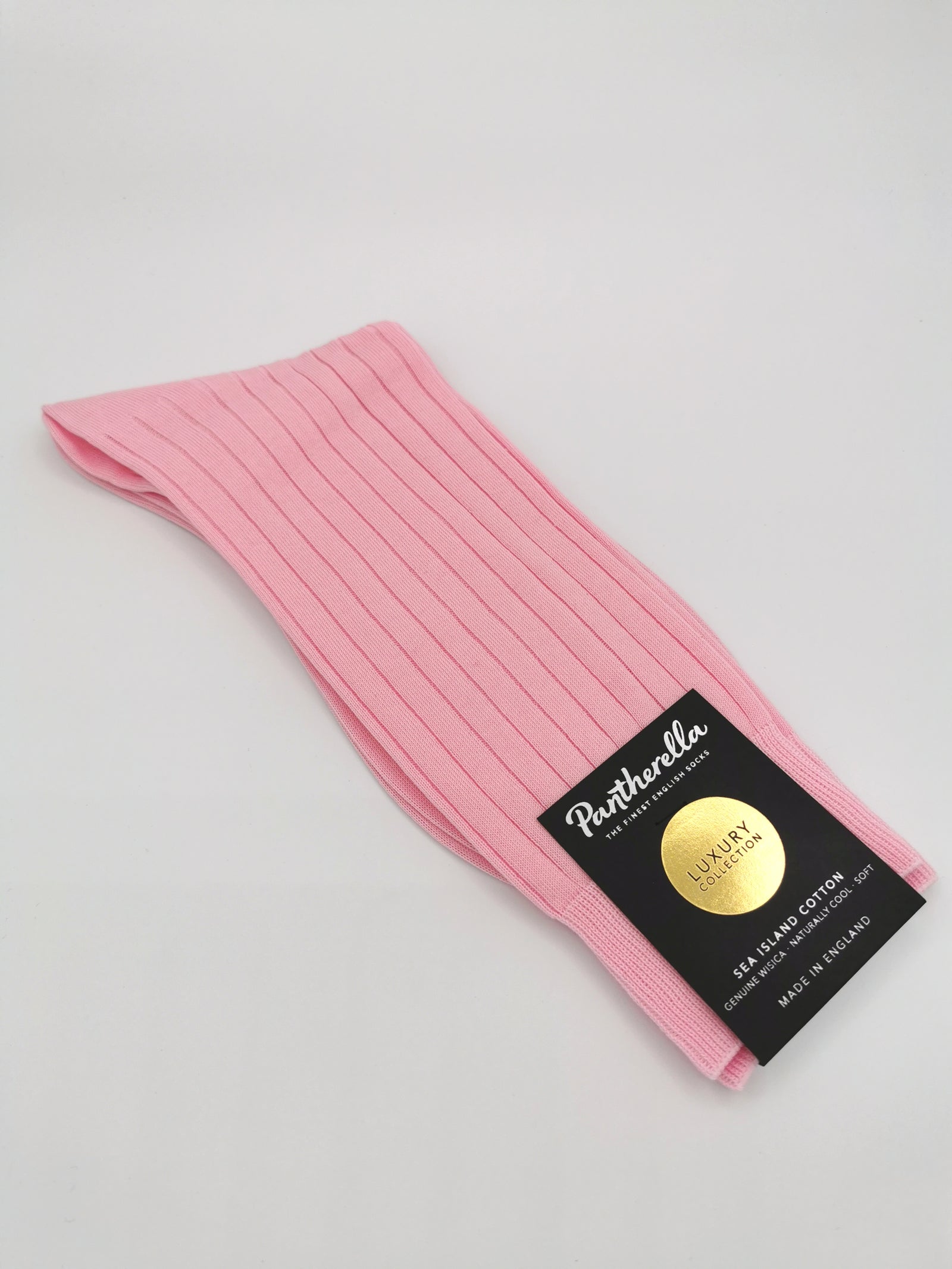 Pantherella plain cotton socks Sea Island