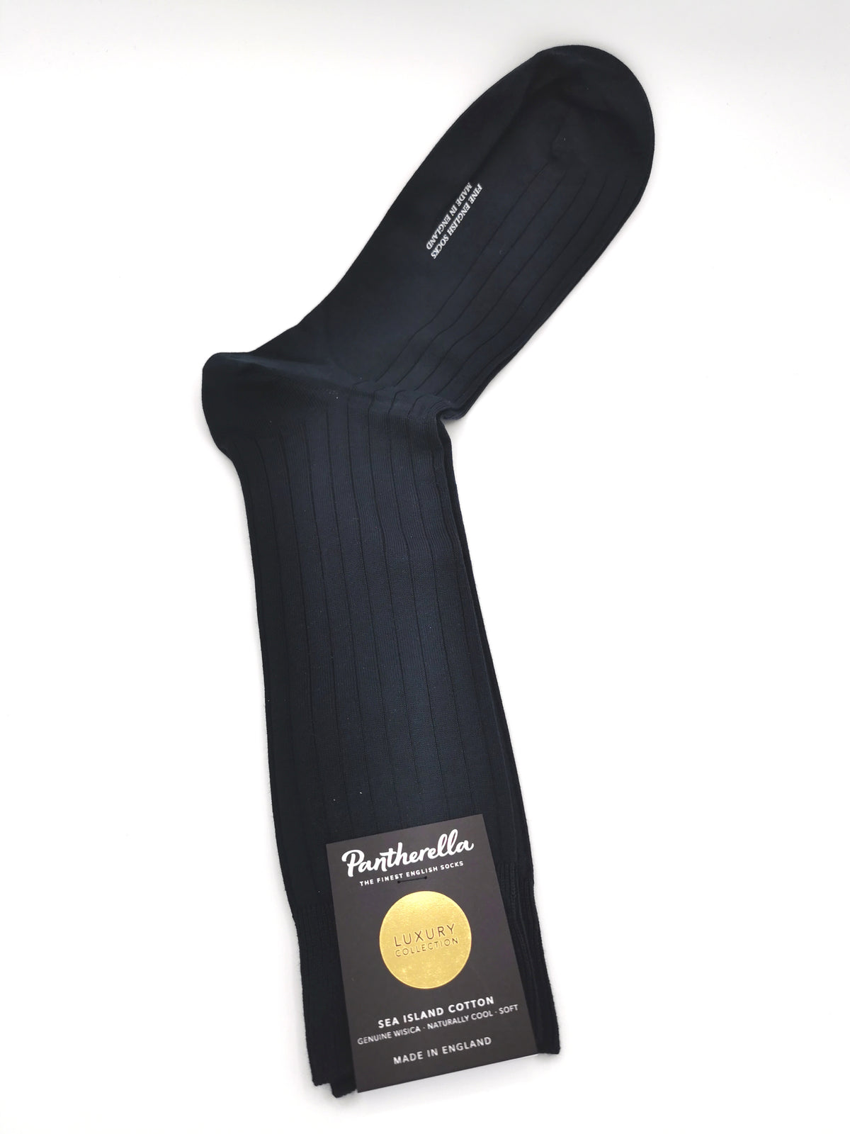 Pantherella plain cotton socks Sea Island