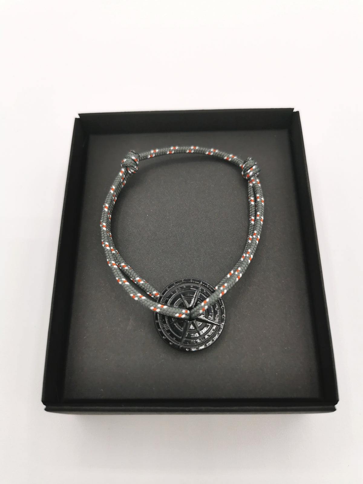 BRACELET LE VENT À LA FRANÇAISE &quot;NOIR ASPHALT&quot; GRAY SPECKLED