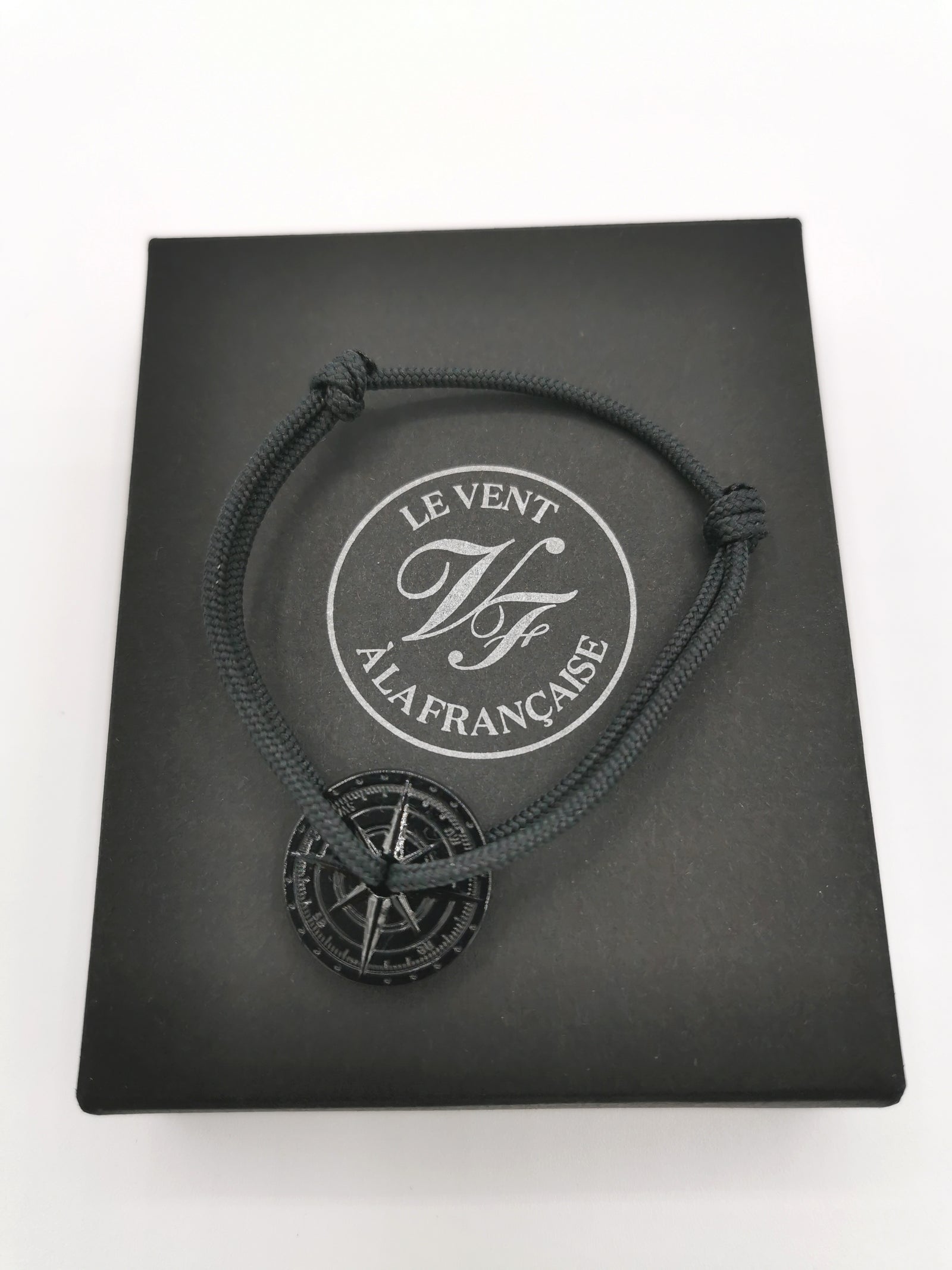 BRACELET LE VENT À LA FRANÇAISE "NOIR ASPHALT" DARK GRAY