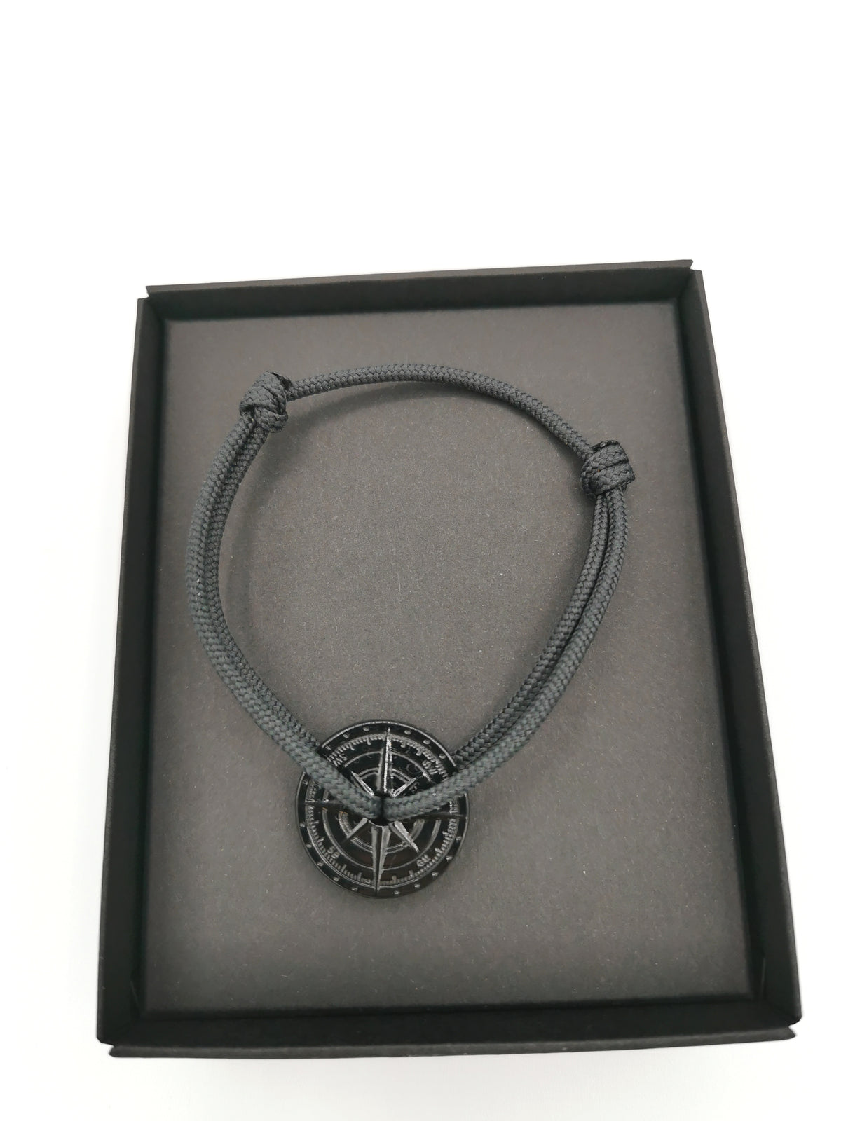 BRACELET LE VENT À LA FRANÇAISE &quot;NOIR ASPHALT&quot; DARK GRAY