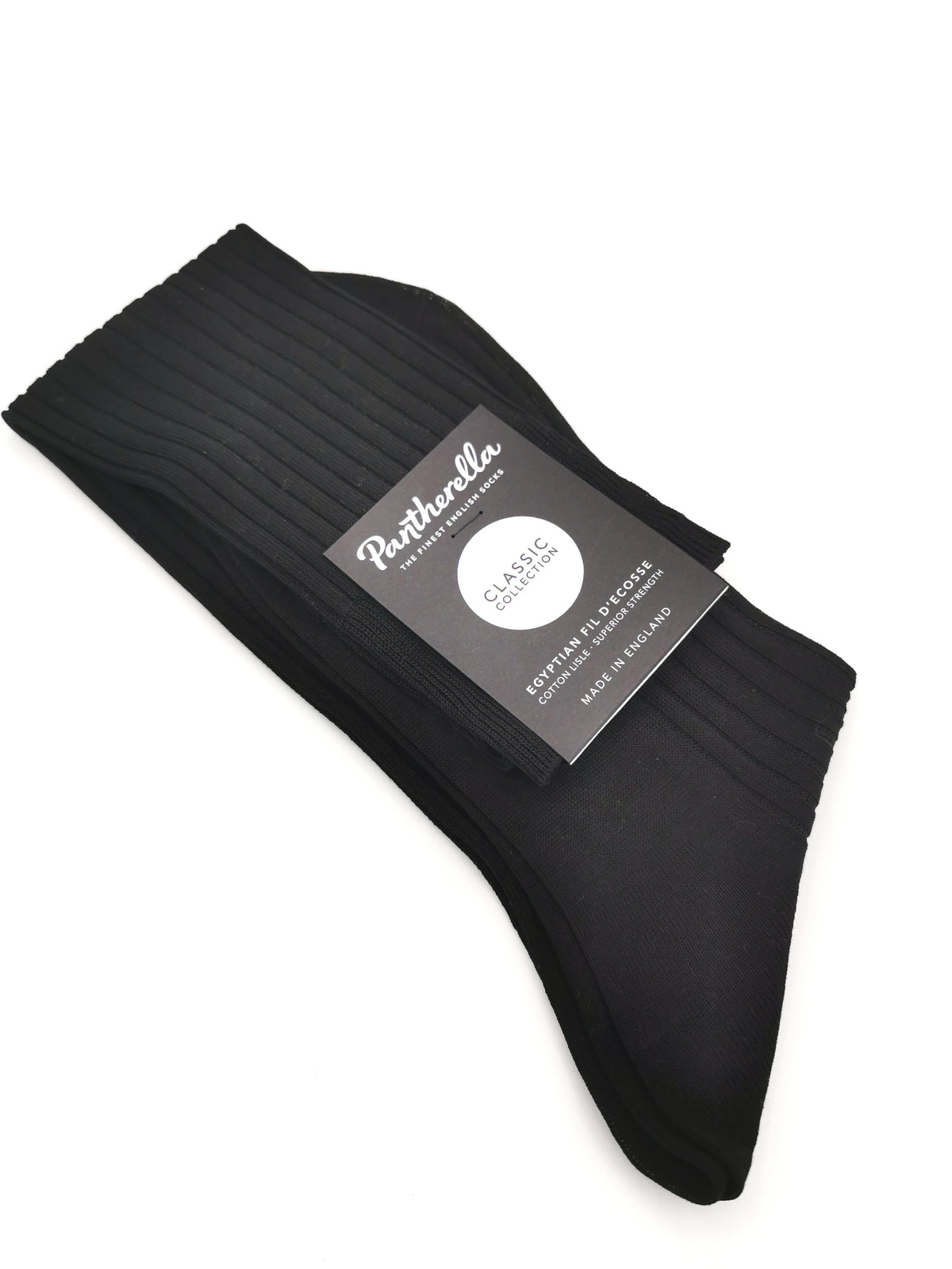 Pantherella Plain Socks in Fil d&#39;Ecosse Long