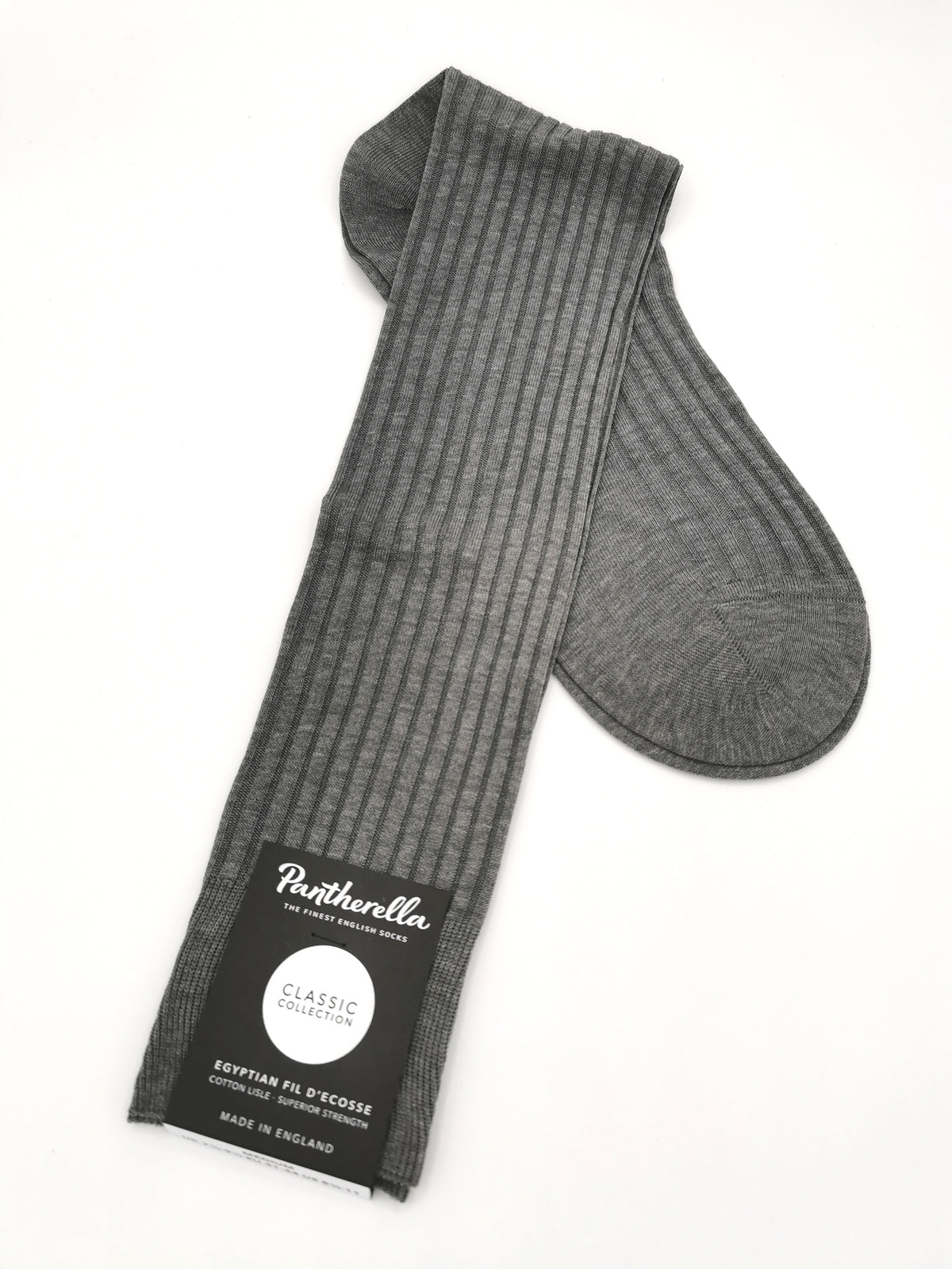 Pantherella Plain Socks in Fil d&#39;Ecosse Long
