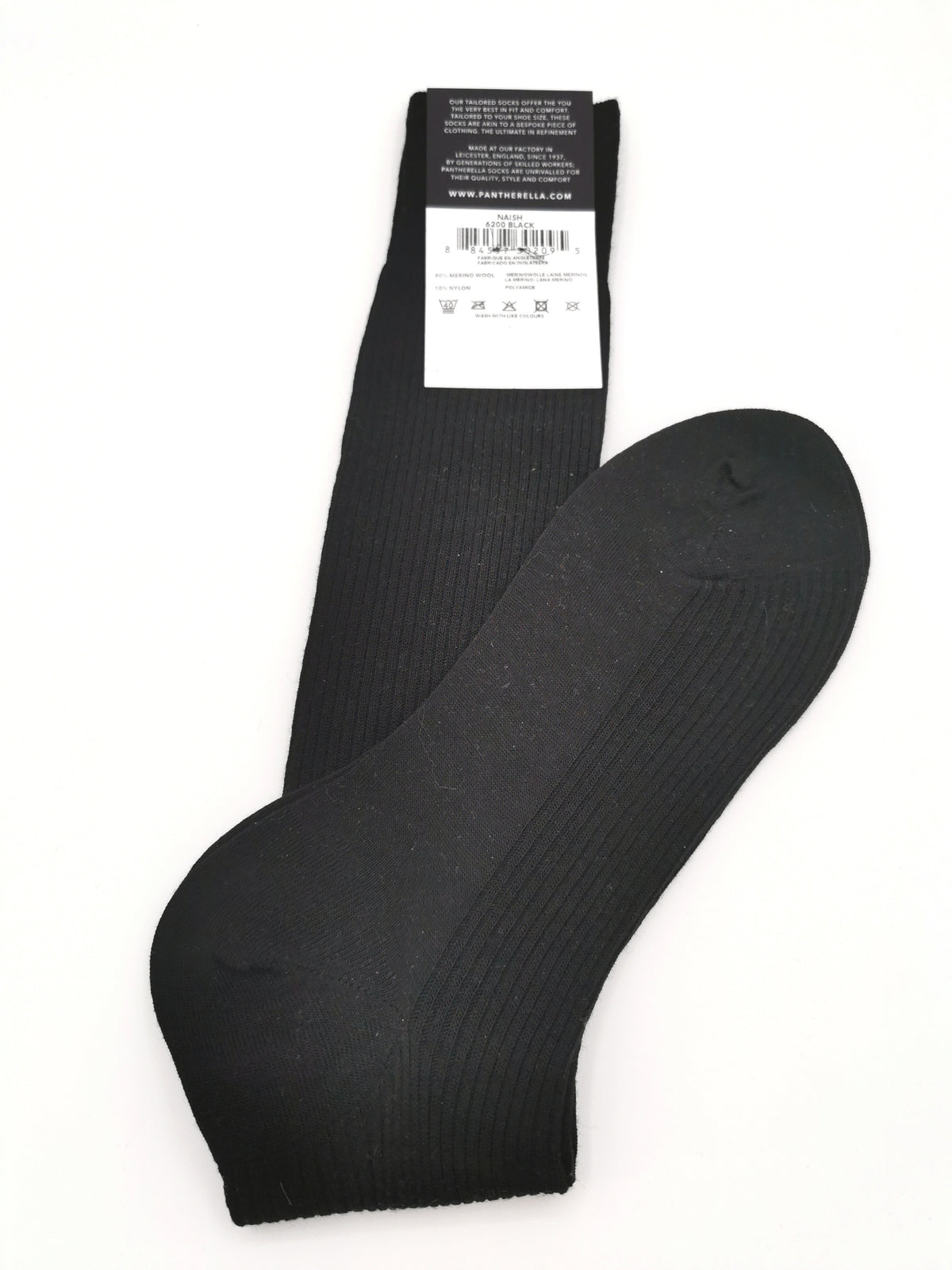 Pantherella Fine Merino Wool Long Socks Size S
