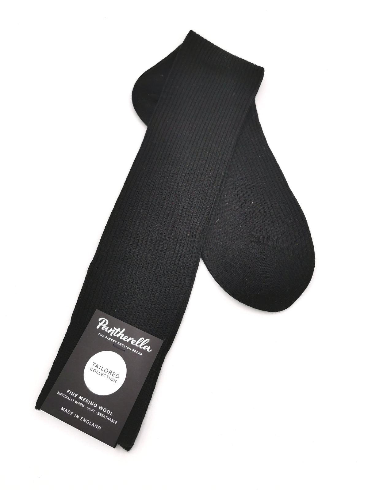 Pantherella Fine Merino Wool Long Socks Size S