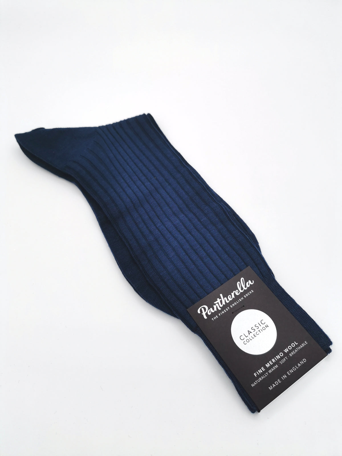 Plain Pantherella Fine Merino Wool Socks
