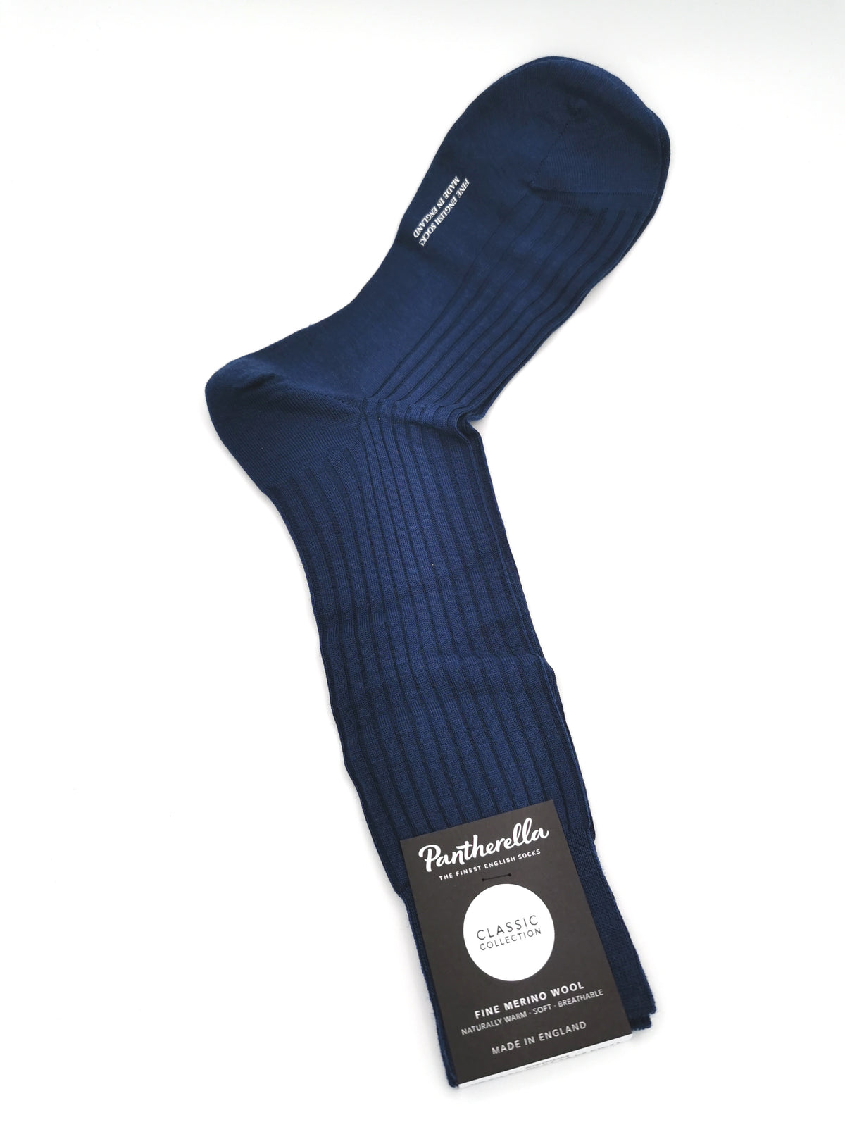 Plain Pantherella Fine Merino Wool Socks