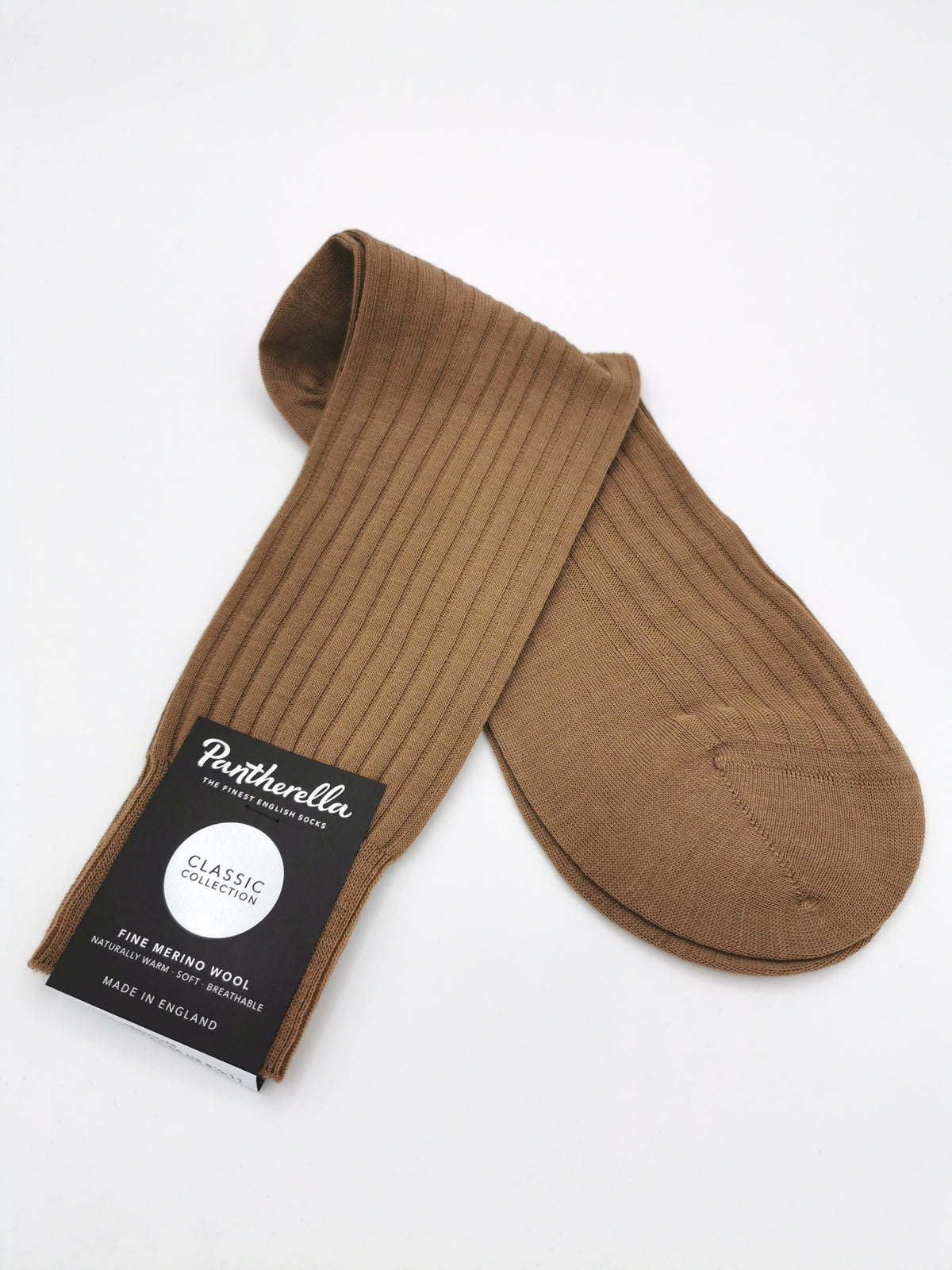 Plain Pantherella Fine Merino Wool Socks