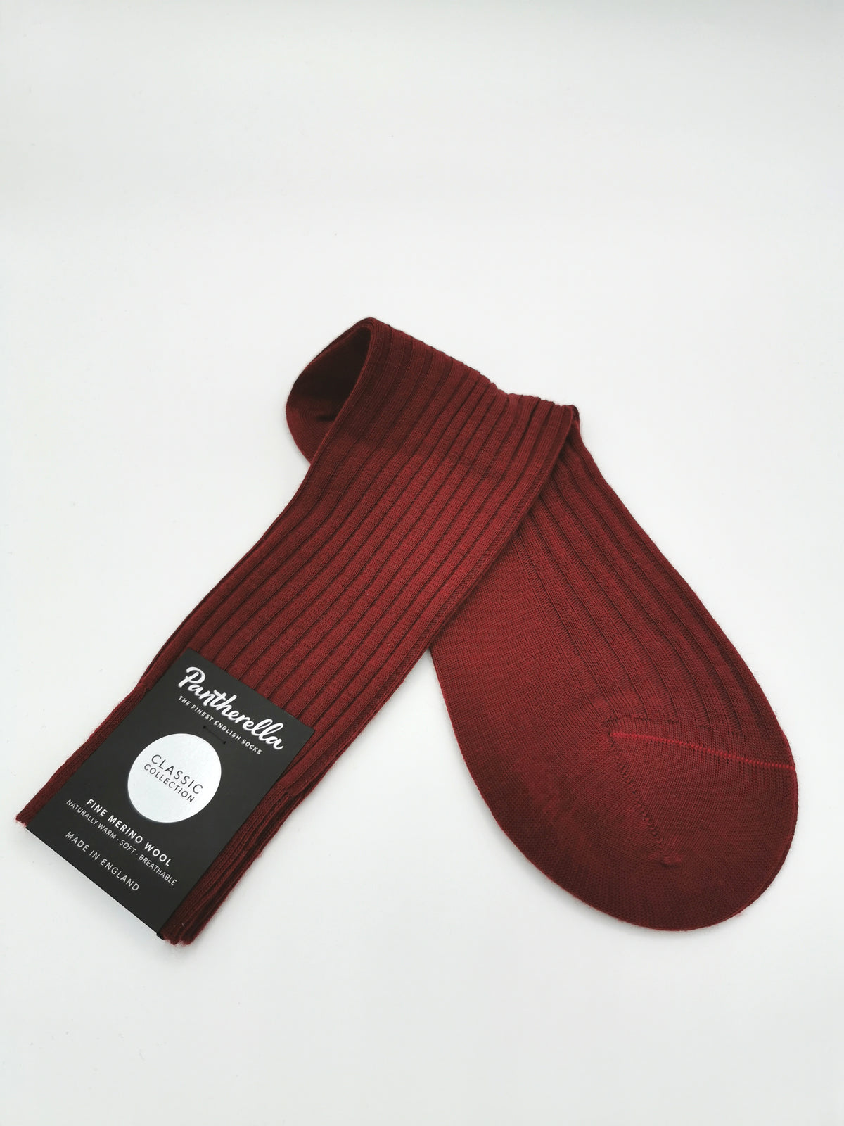 Plain Pantherella Fine Merino Wool Socks