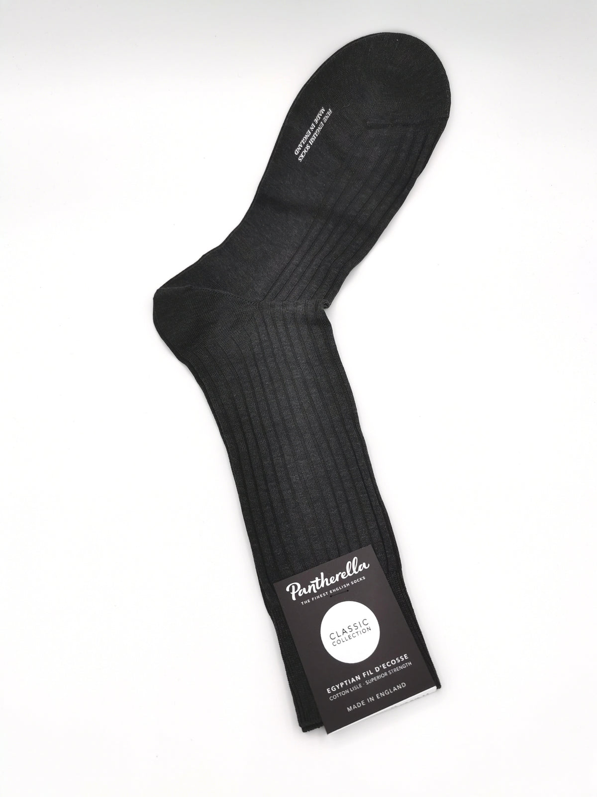 Pantherella ribbed cotton Fil d&#39;Ecosse socks
