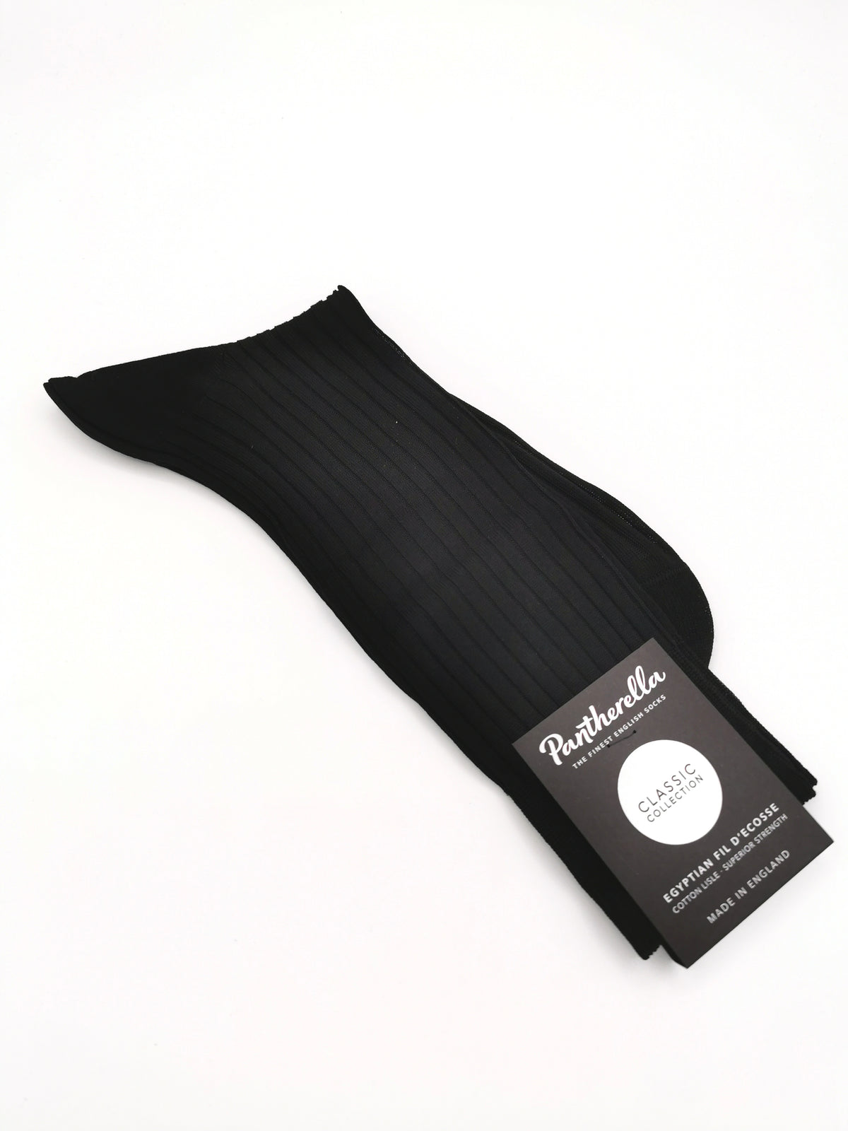 Pantherella ribbed cotton Fil d&#39;Ecosse socks