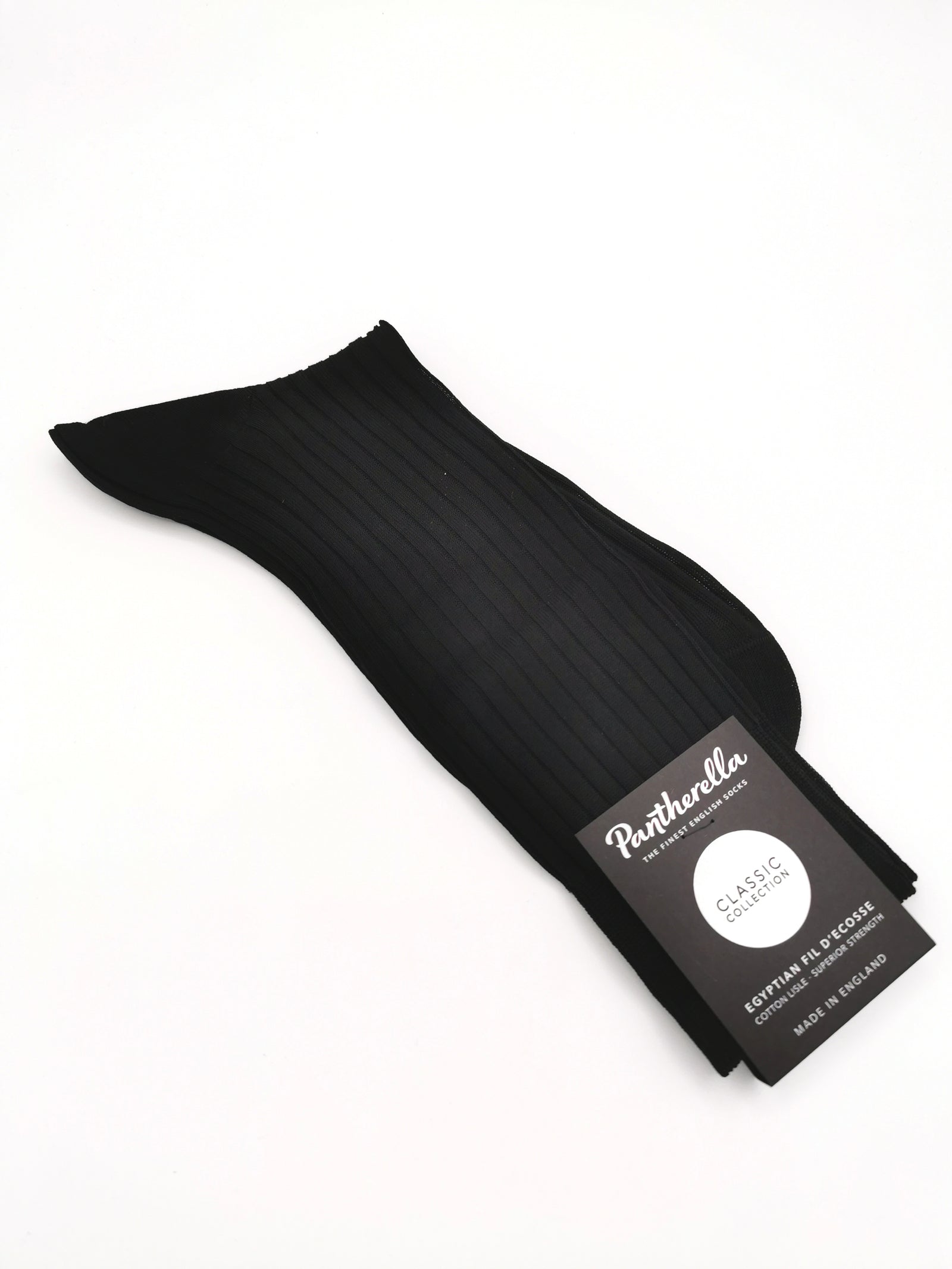 Pantherella ribbed cotton Fil d'Ecosse socks