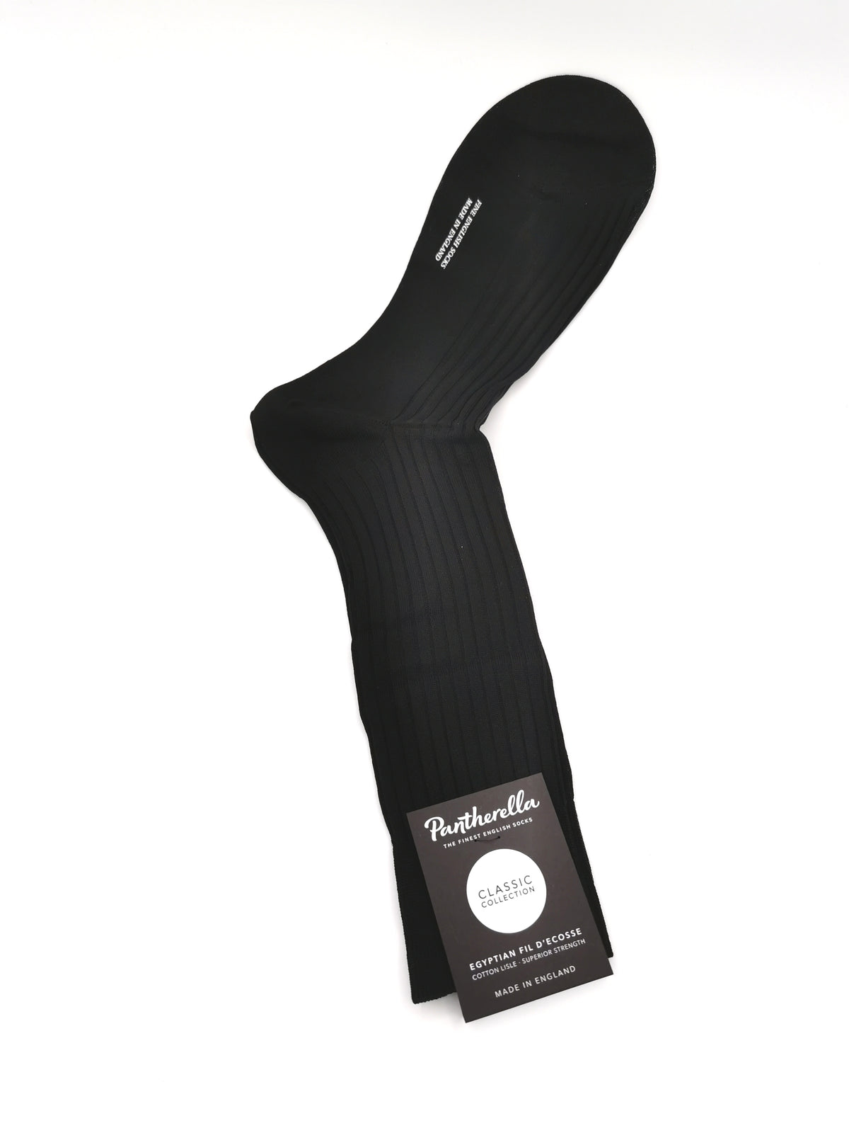 Pantherella ribbed cotton Fil d&#39;Ecosse socks