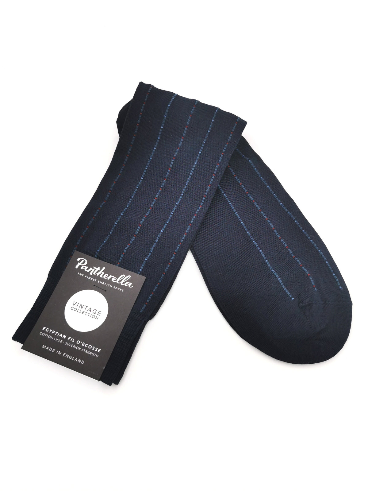 Pantherella socks in Fil d&#39;Ecosse with small hearts