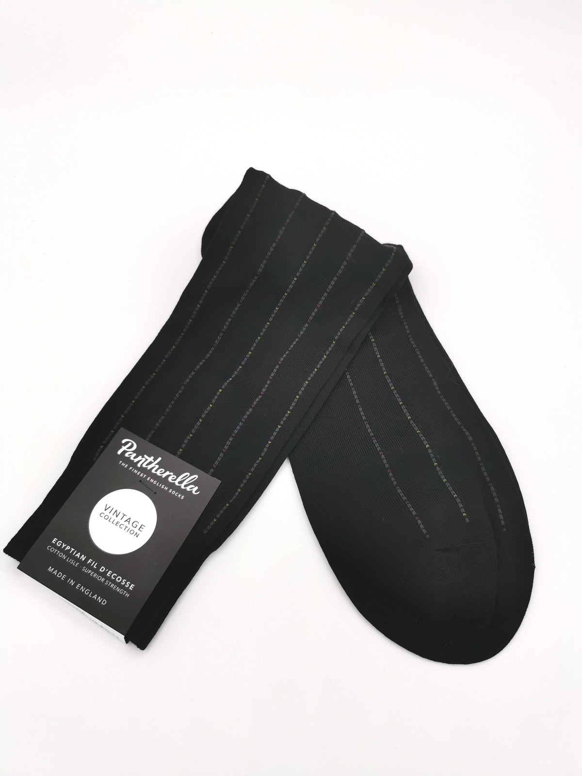 Pantherella socks in Fil d&#39;Ecosse with small hearts