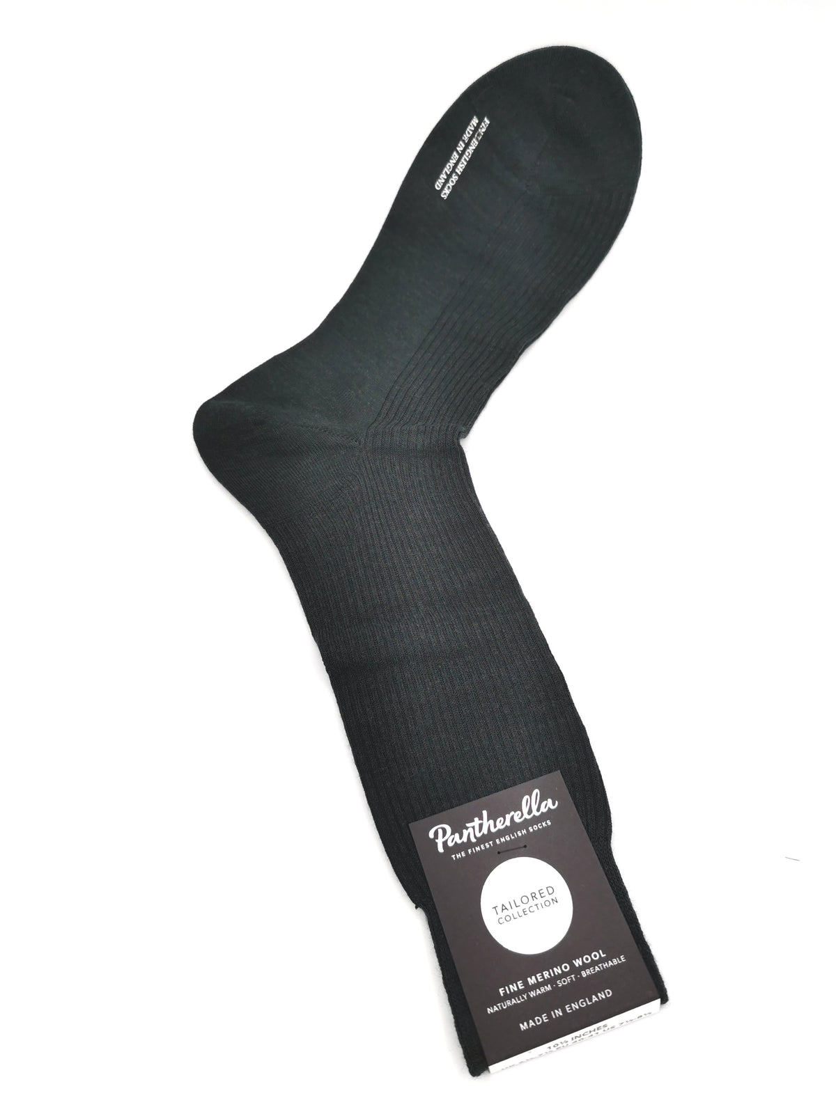 Finely ribbed Pantherella Fine Merino Wool socks