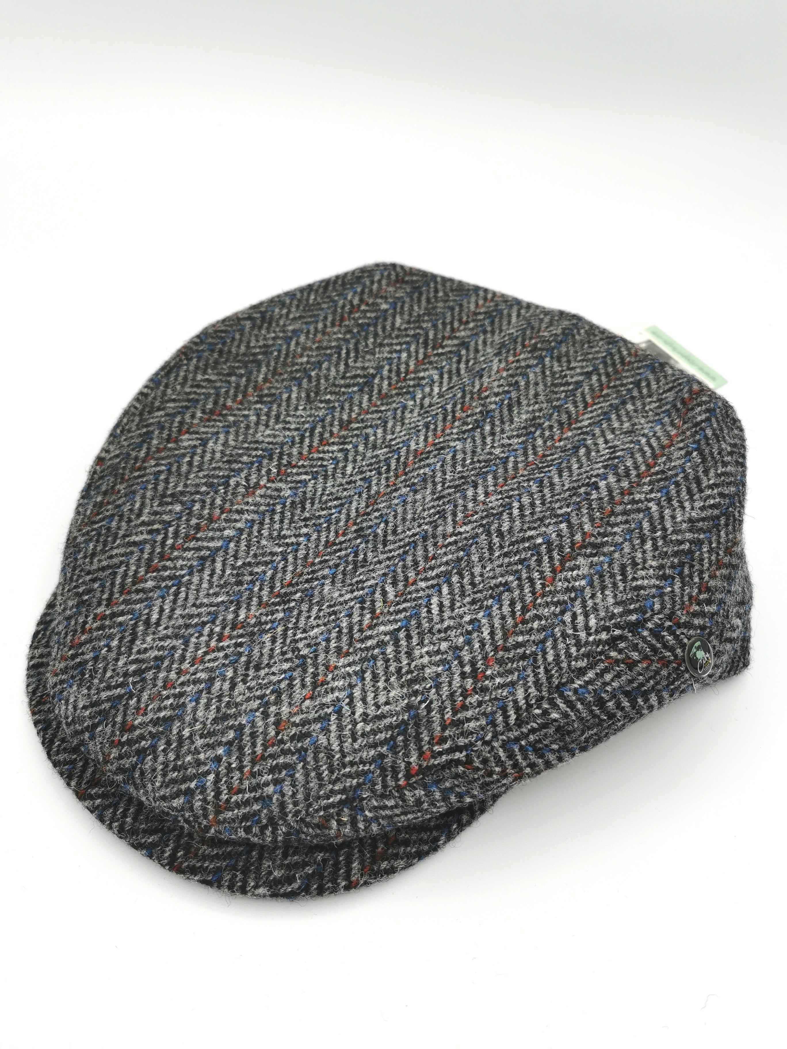 Casquette Style Tweed Gris Flirt - Taille S/M (57 Cm) - Unisexe Adulte - Neuve Avec étiquette