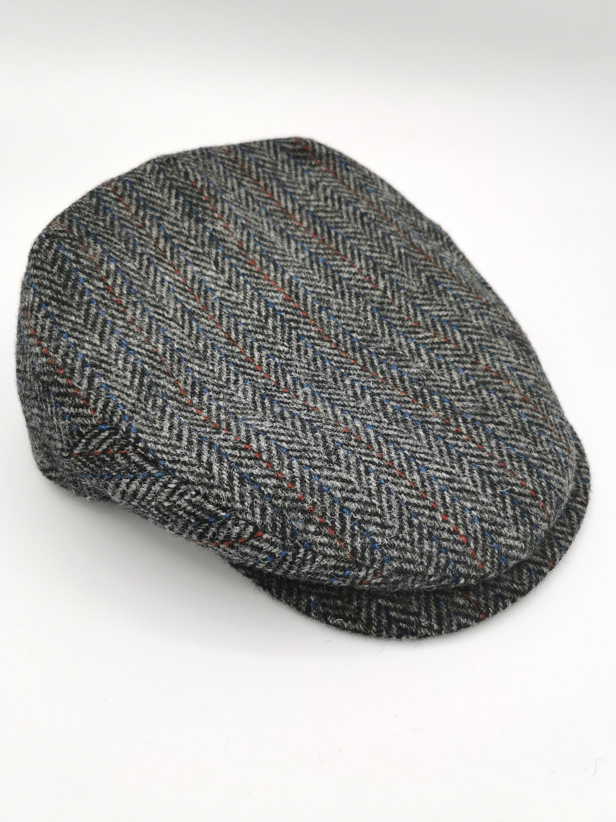 Casquette City Sport en tweed gris