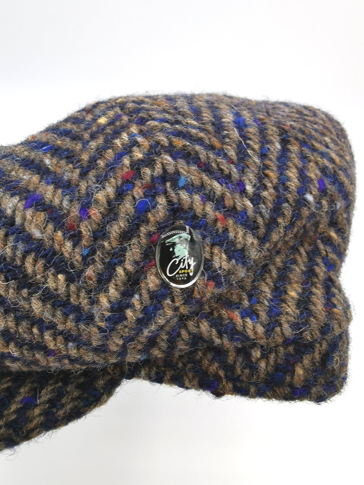 City Sport big herringbone cap